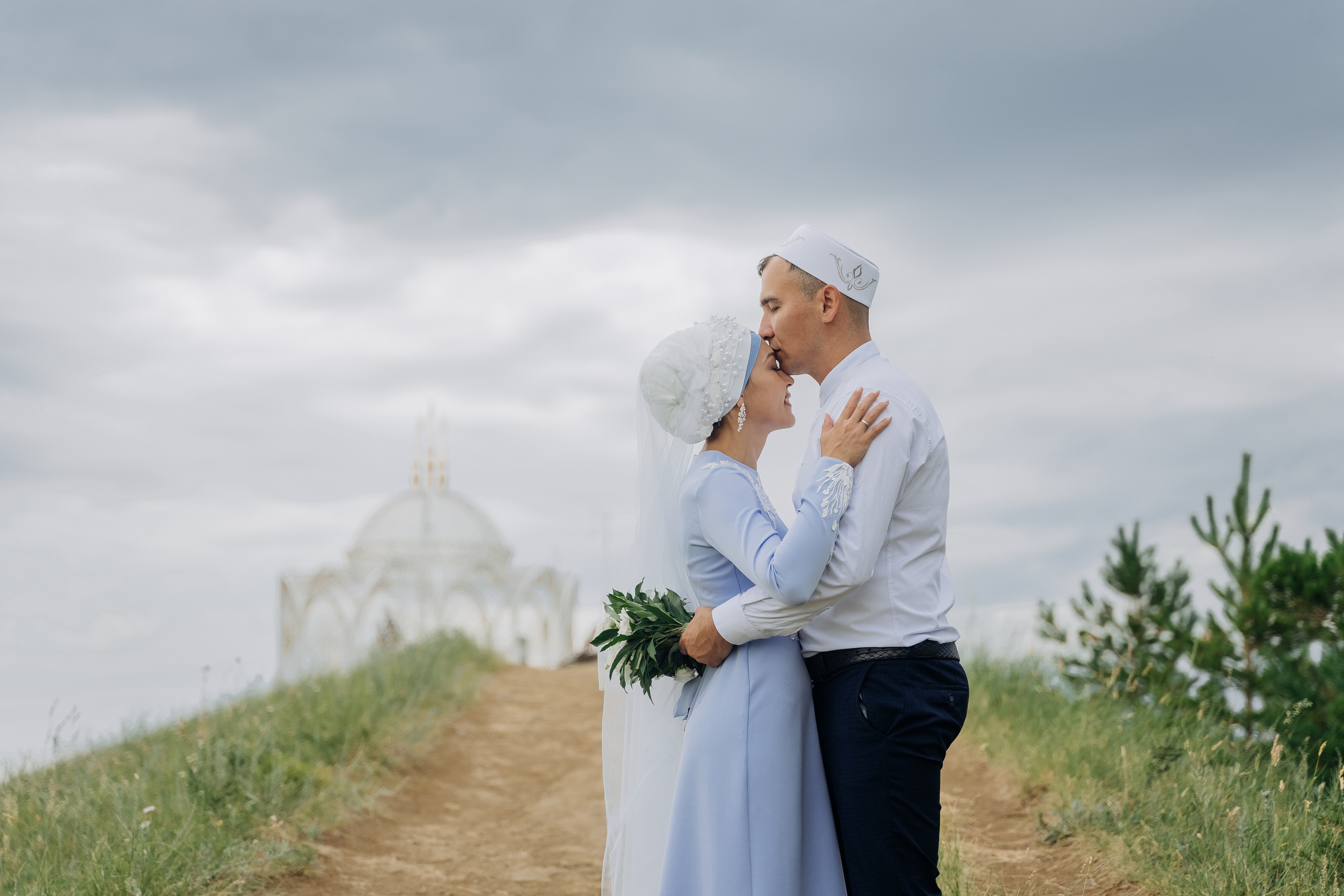 Алия и Ринат. Свадебный семейный фотограф Ксения Божко Уфа Раевка никах в Нарыстау