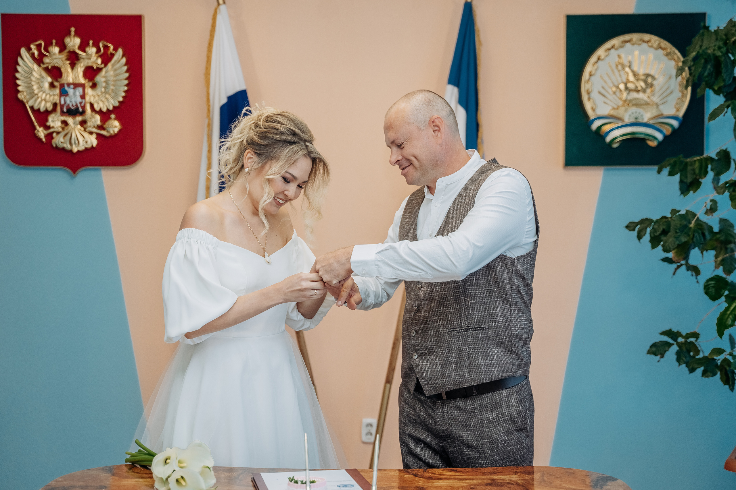 Ильмир и Дания. Свадебный семейный фотограф Ксения Божко Уфа Раевка никах в Нарыстау