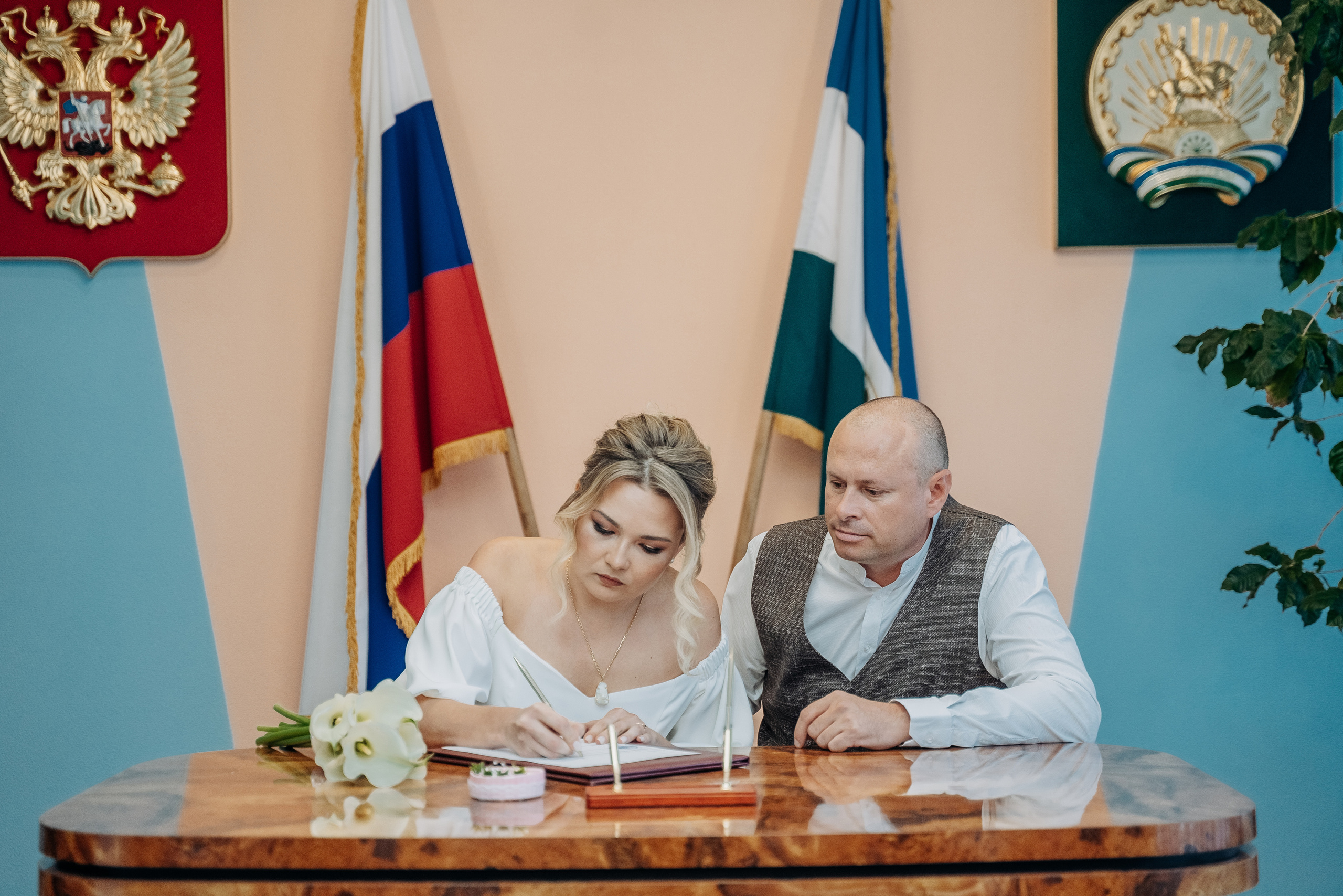 Ильмир и Дания. Свадебный семейный фотограф Ксения Божко Уфа Раевка никах в Нарыстау