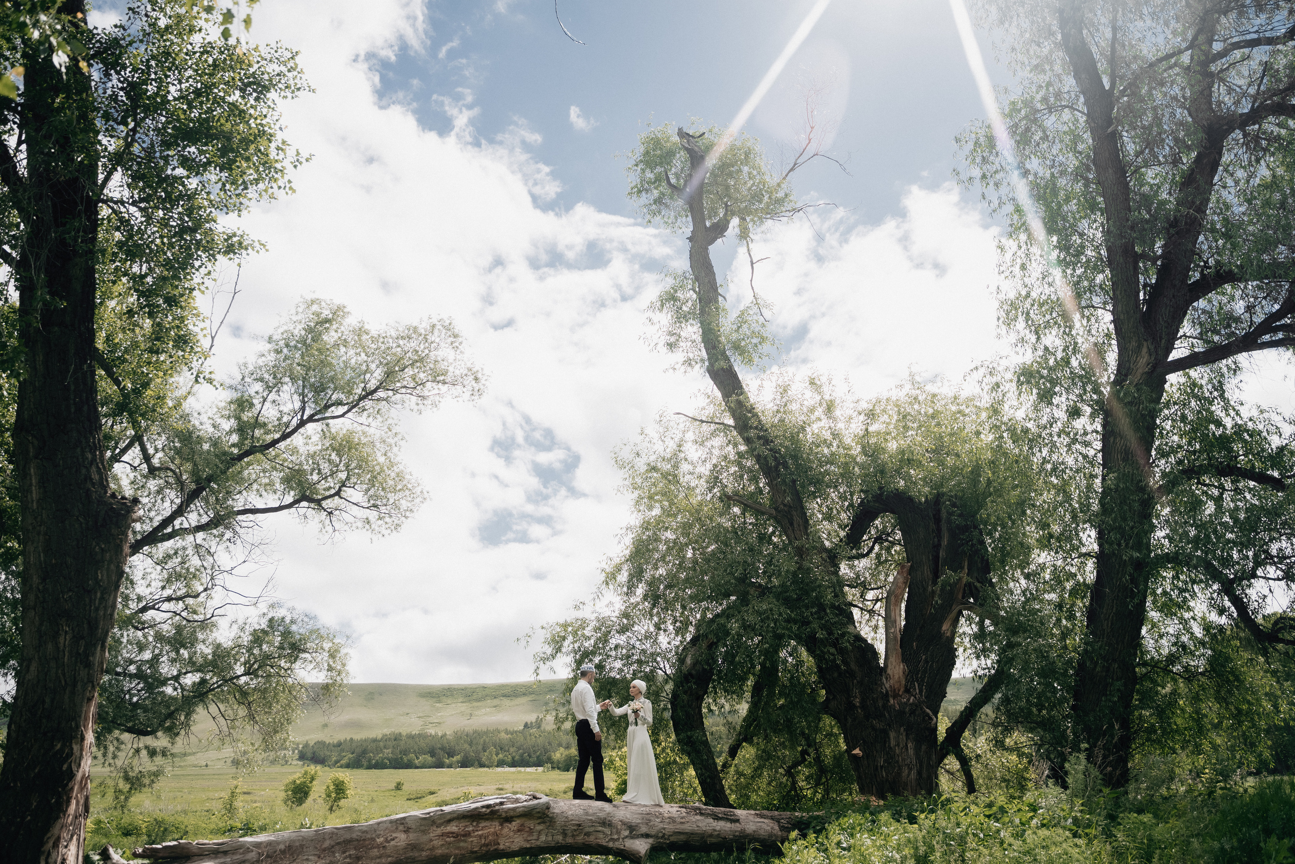 Азат и Юлия. Свадебный семейный фотограф Ксения Божко Уфа Раевка никах в Нарыстау