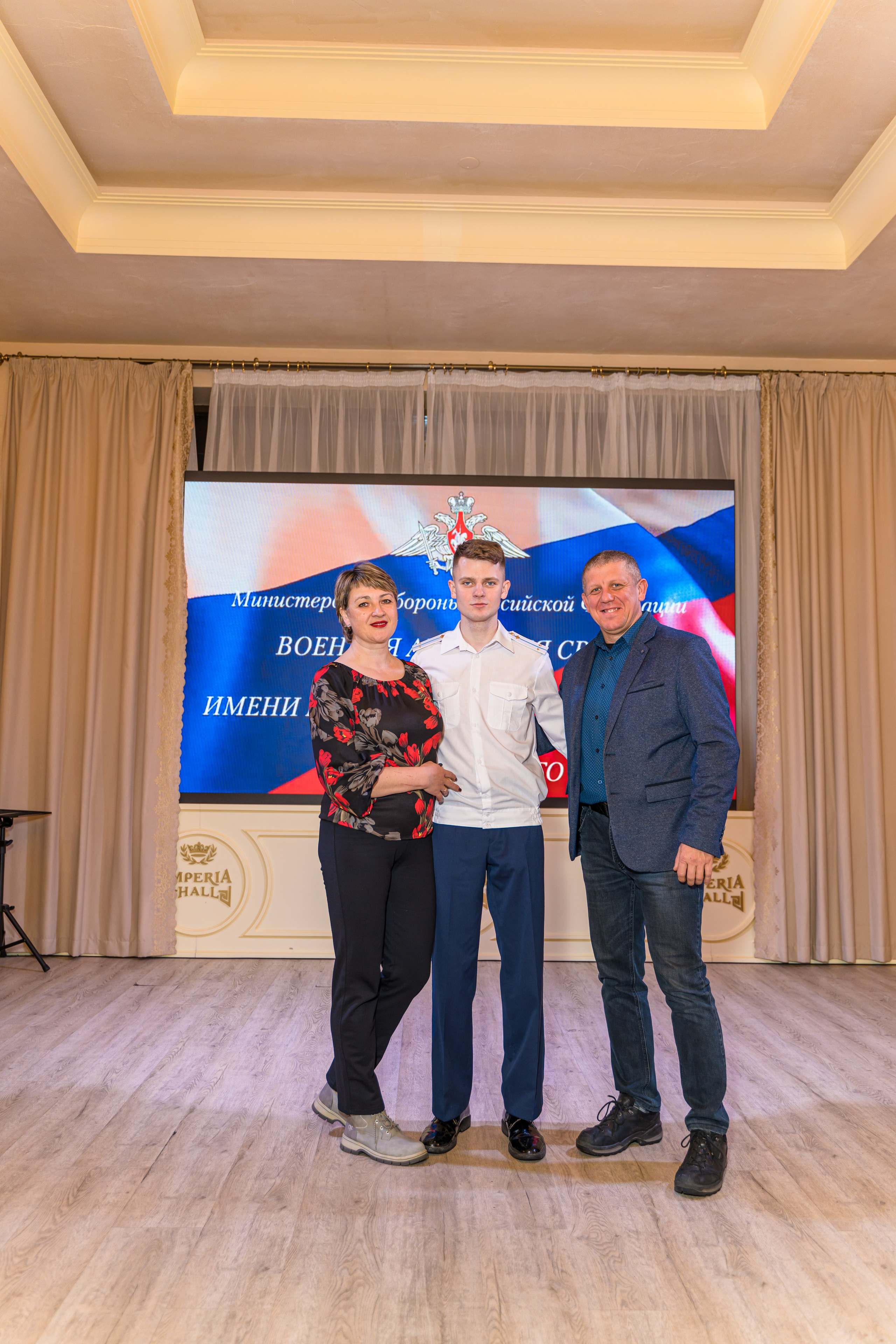 Фотосъемка выпуска военной академии и вручение дипломов