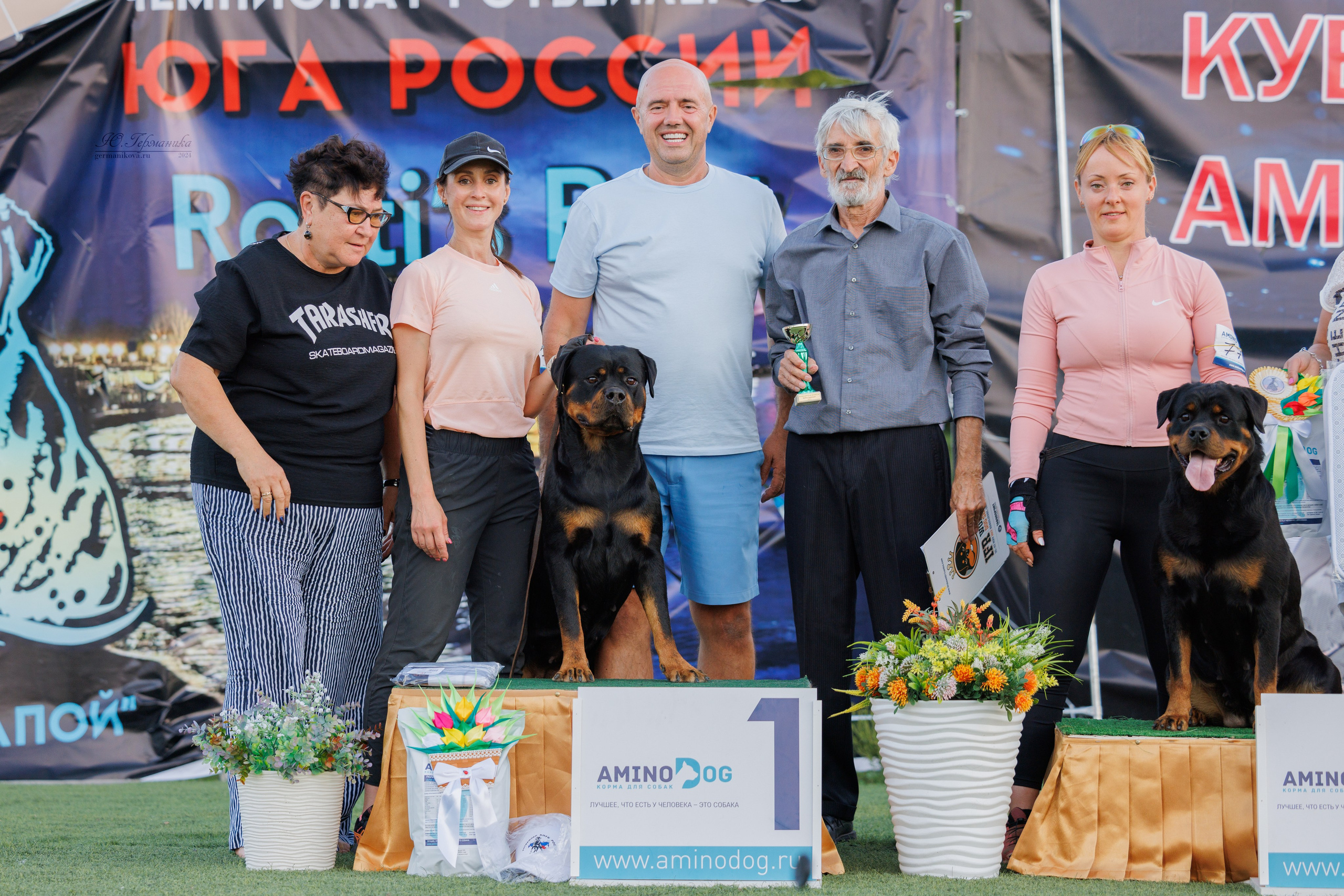Анапа ротвейлеры 14-15.09.2024. Фотограф-анималист Юлия Германика
