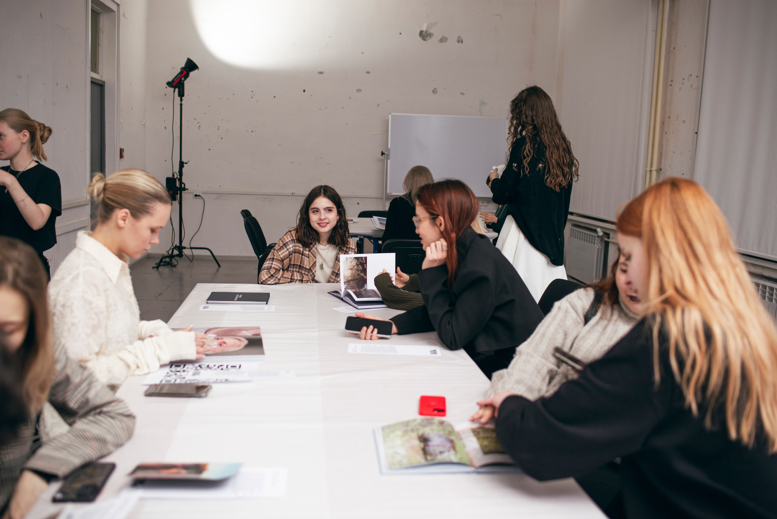 Вечер фото книг в Школе Дизайна. Фотограф в Москве Алейникова Евгения