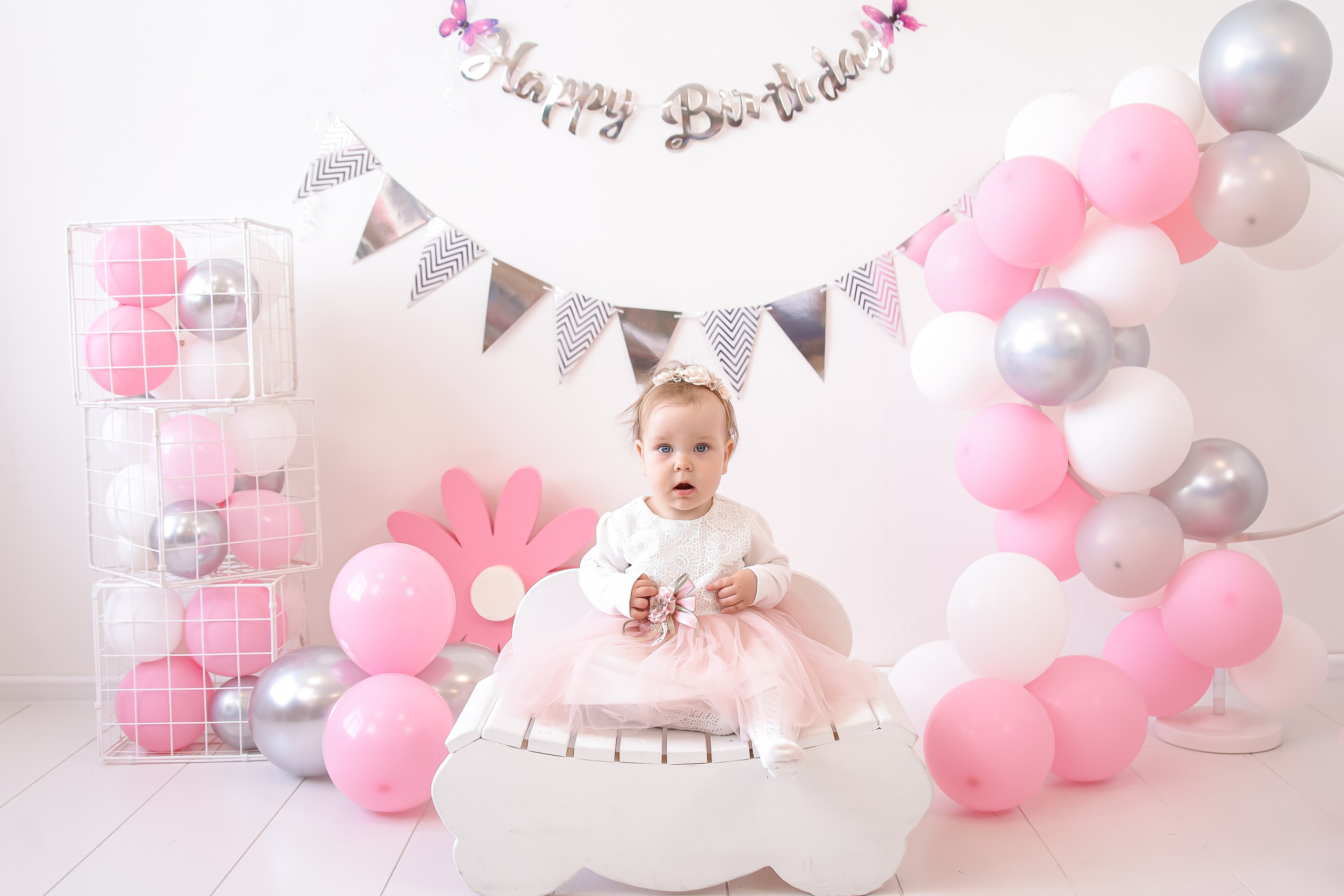 1й Годик Кристины. Детский и Семейный фотограф в Санкт-Петербурге. Детская Фотостудия «FAMILY STORY»