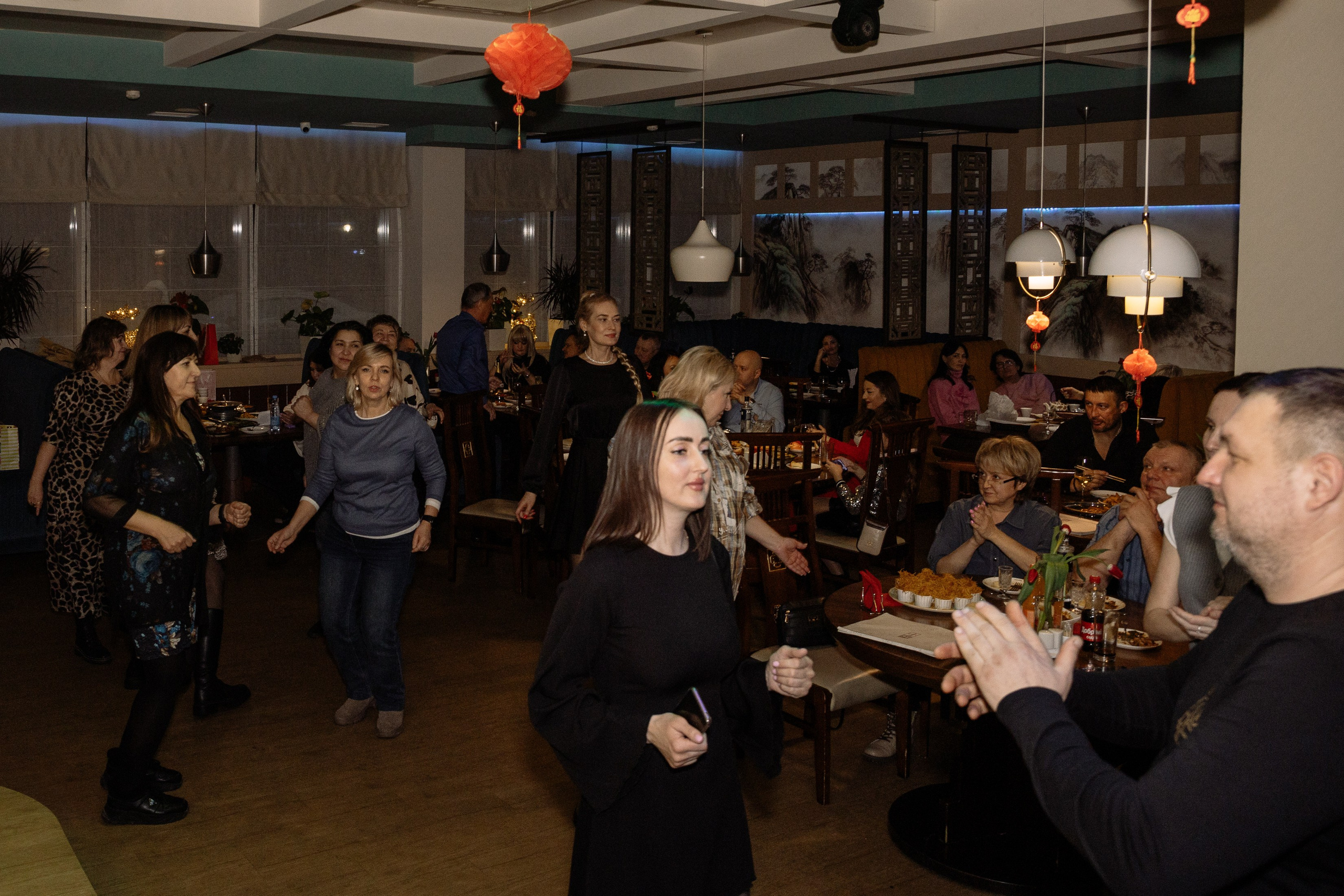 Вечеринка в кафе Sinlun. Фотограф Юлия Мальцева