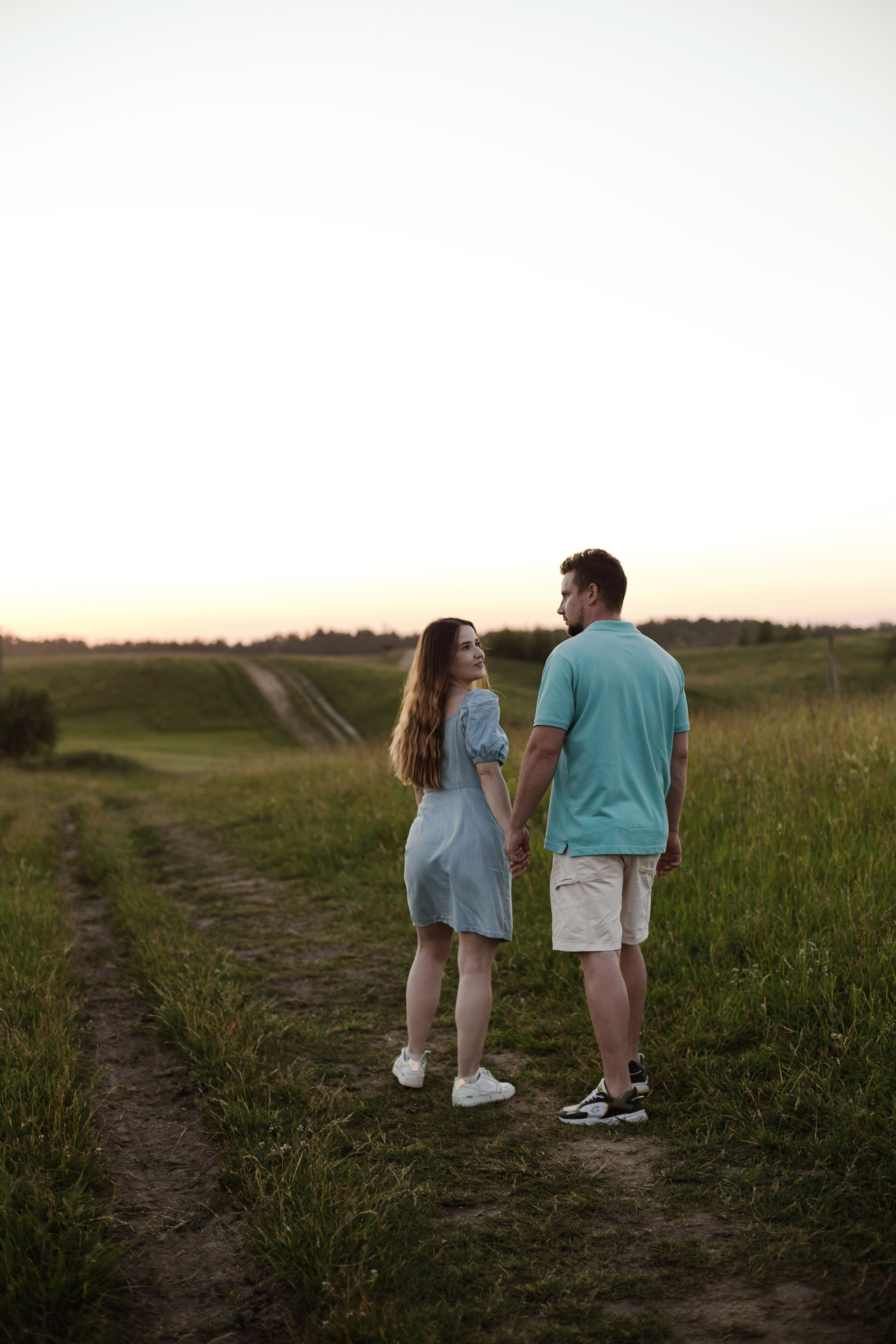 Колтушские высоты — Марина и Сергей. Портретный фотограф в Санкт-Петербурге Элина Ситникова