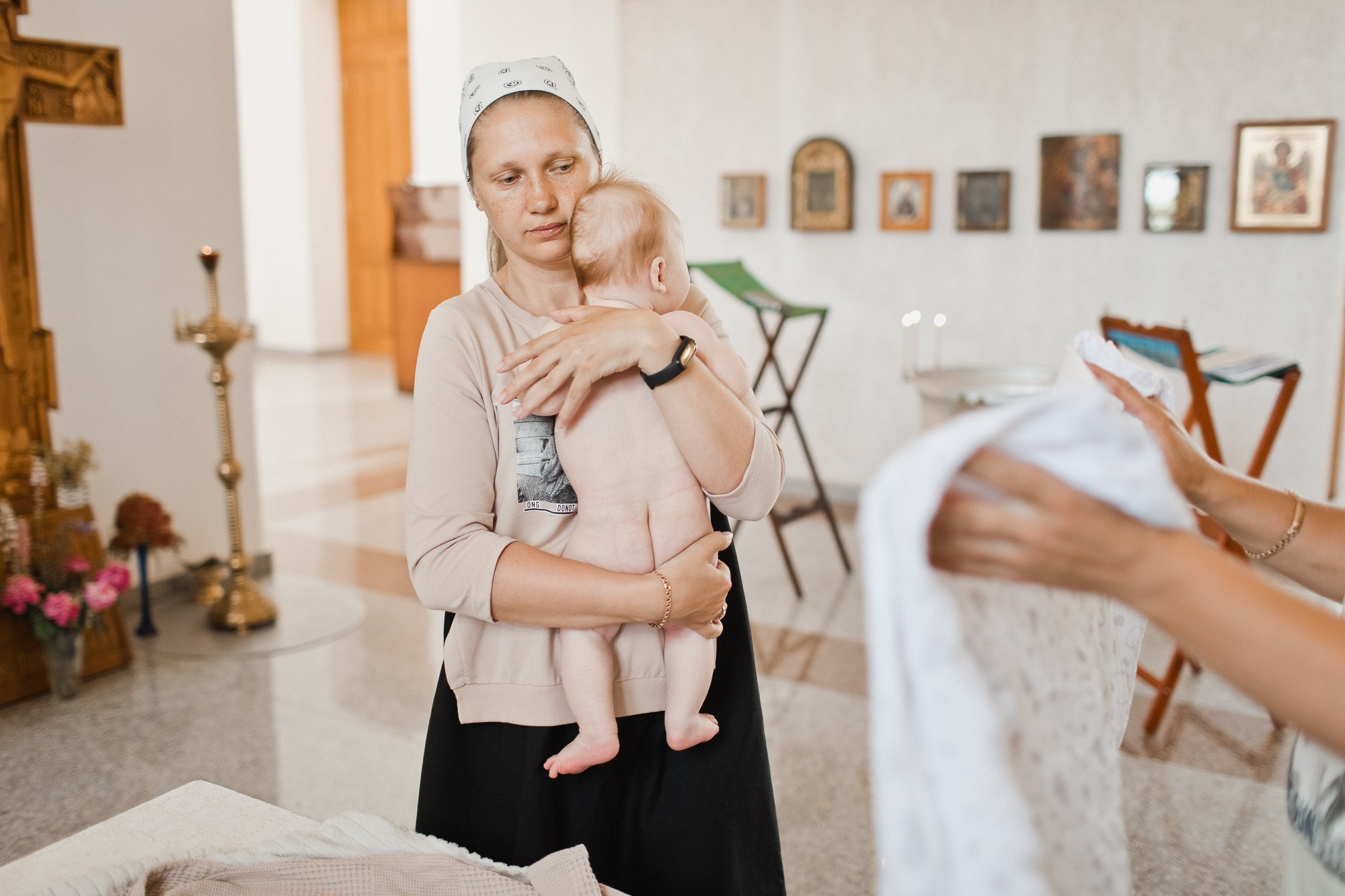 КРЕЩЕНИЕ ДЕНИСА. Семейный фотограф новорождённых в Серпухове Юлия Новикова +79637785957