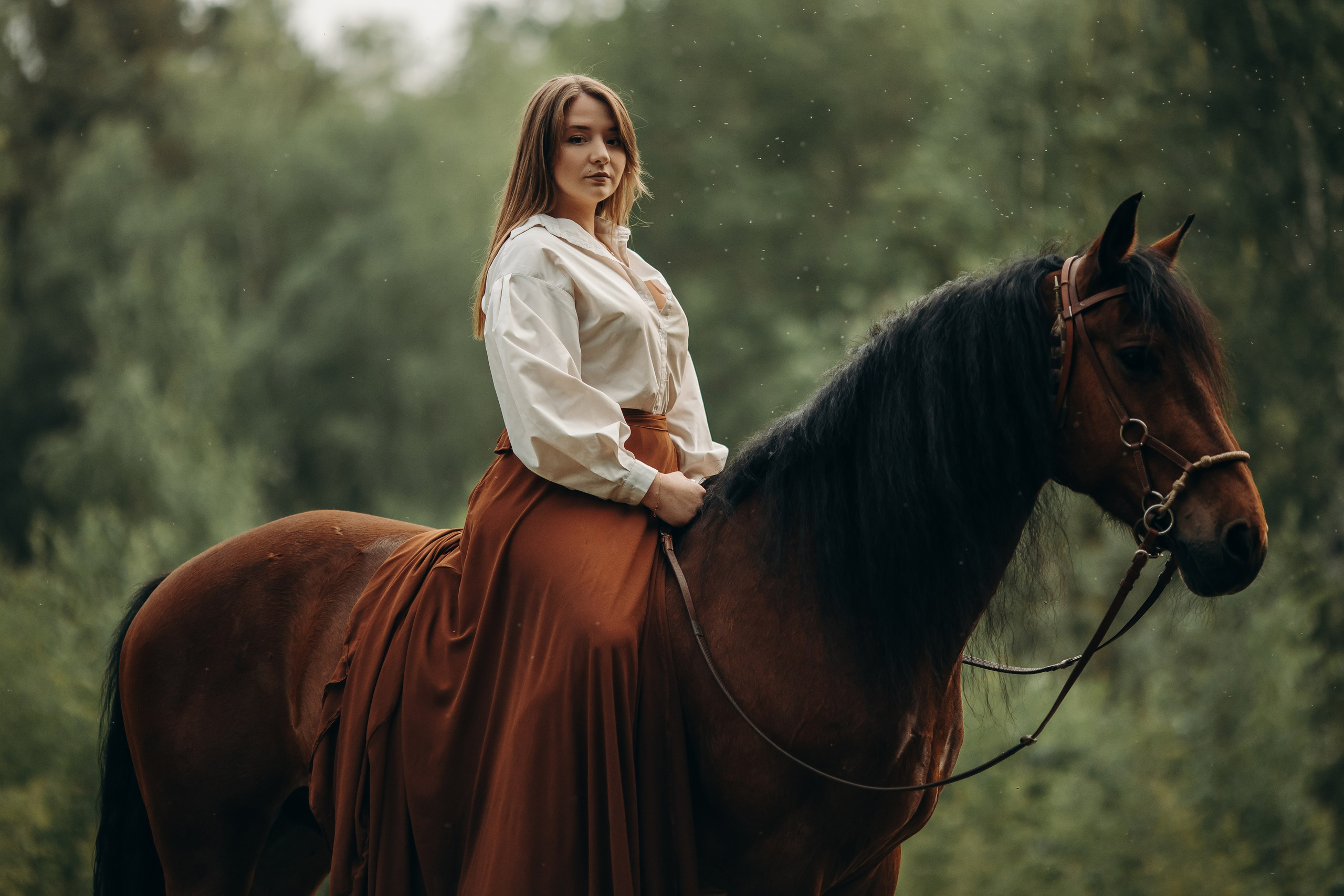 Ксения и Талисман. Анна Молчанова конный фотограф в Тюмени | фотосессии с лошадьми Тюмень