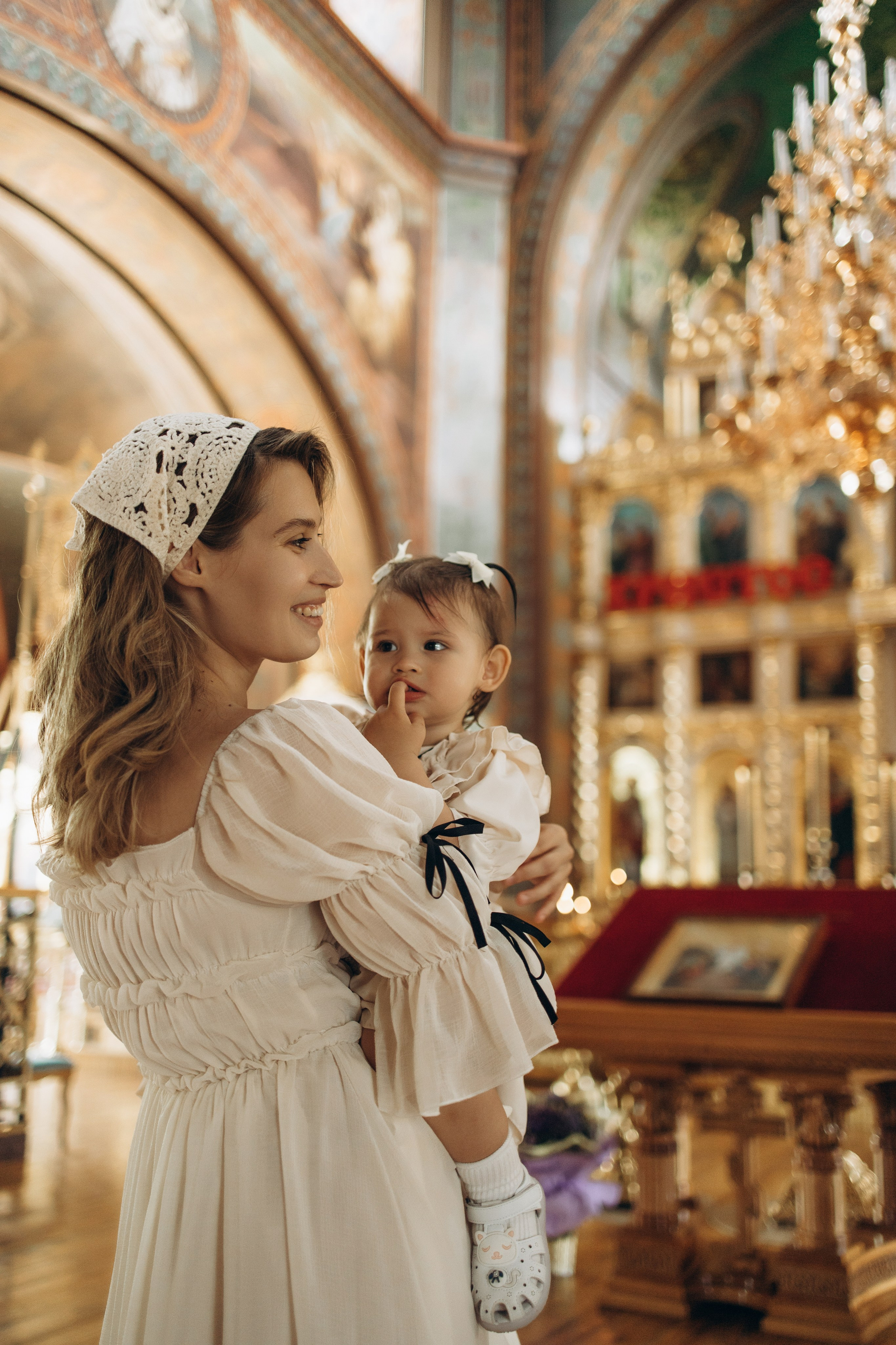 Крещение Стефании. Самый теплый фотограф в Краснодаре Рябоконь Ксения