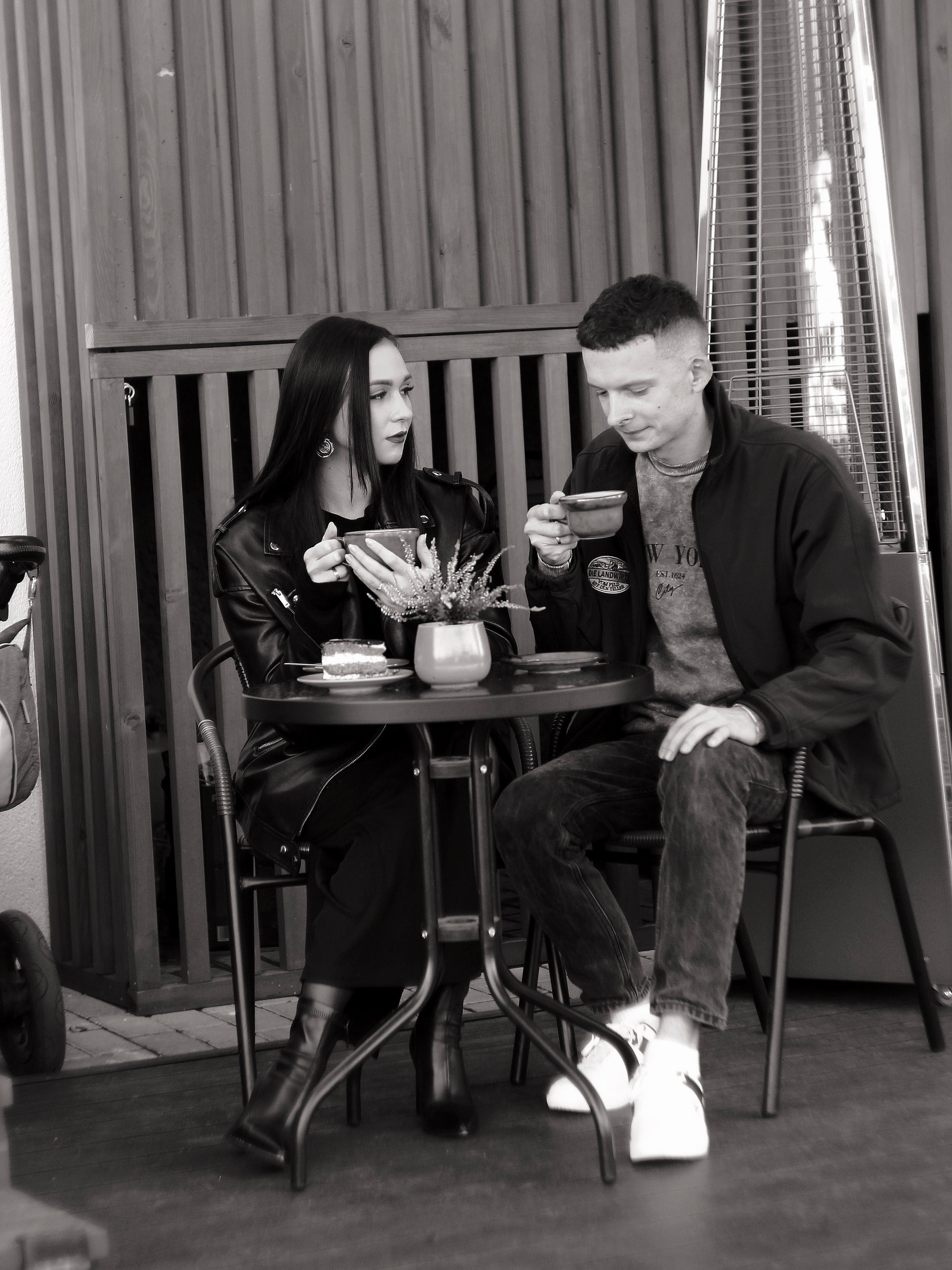 В кофейне. Photography Eva