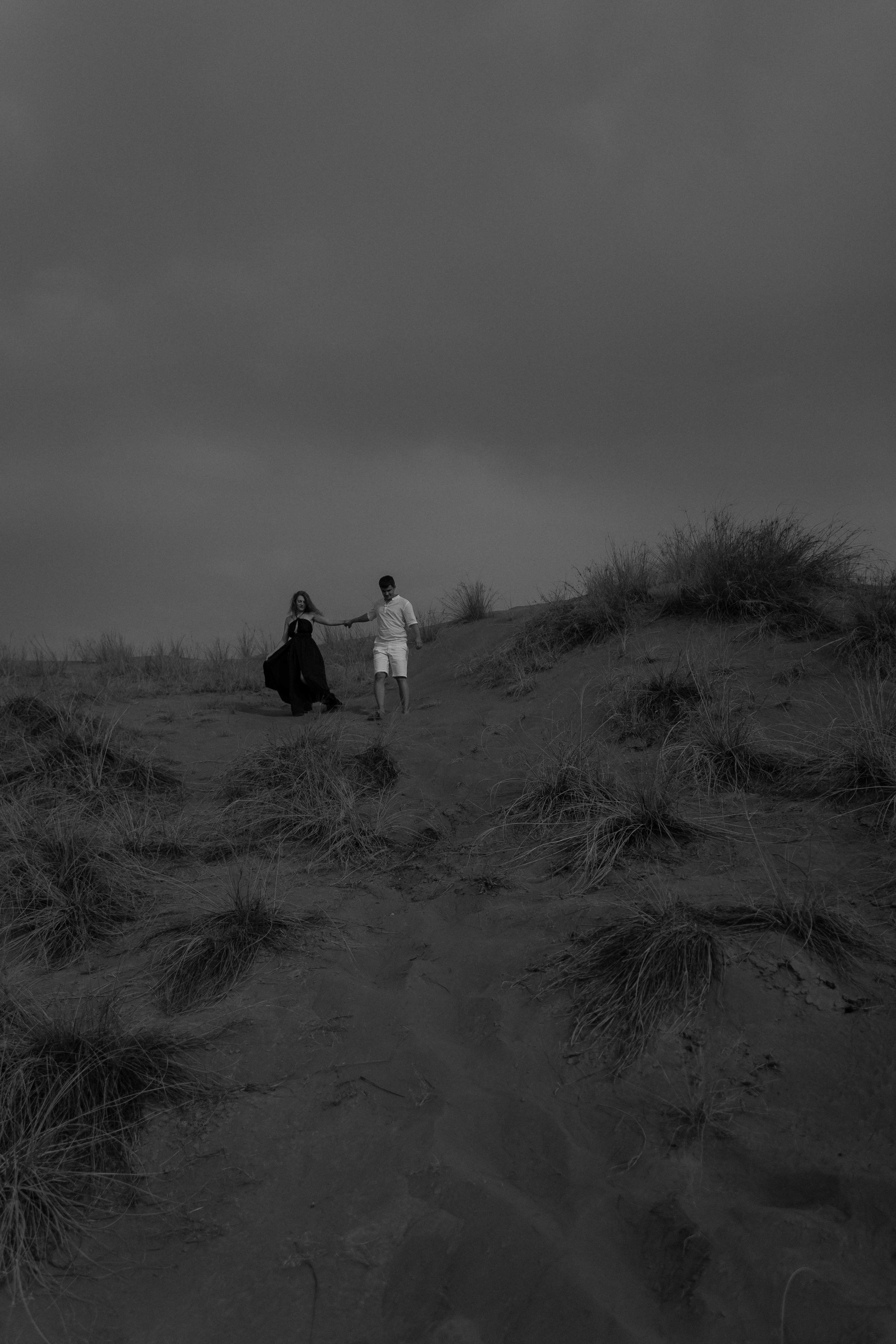 European stylish love-story in abu dhabi monochrome love