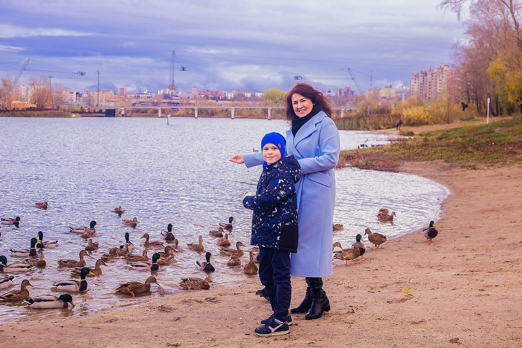Осенняя фотопрогулка Дианы и Антона. Детский и семейный фотограф, фотограф мероприятий Нижний Новгород