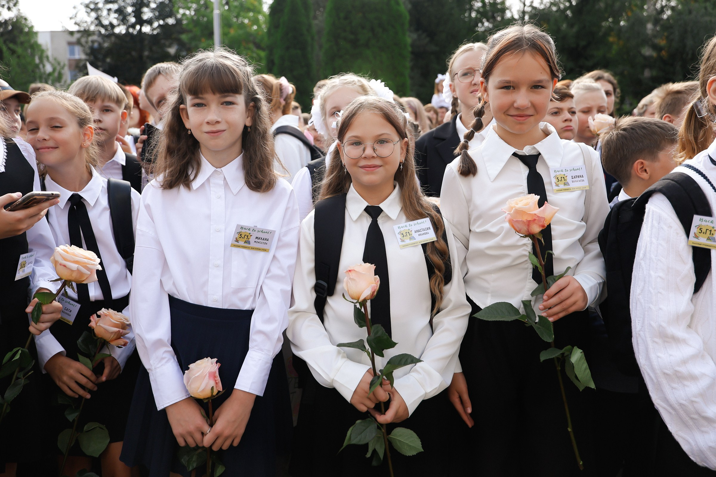 /РЕПОРТАЖ/ День знаний!. Свадебный фотограф Великий Новгород Станислав Кособудский