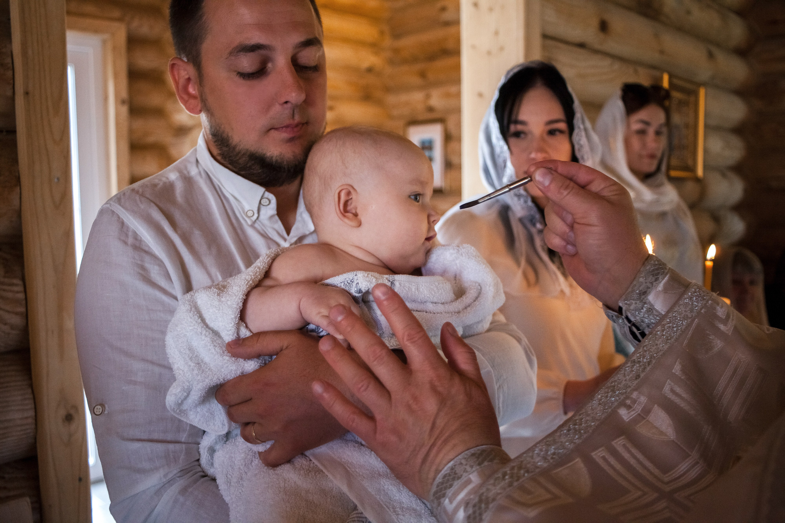 Таинство Крещения Матвея. Портретный, семейный, свадебный фотограф в Брянске Маргарита Василькова