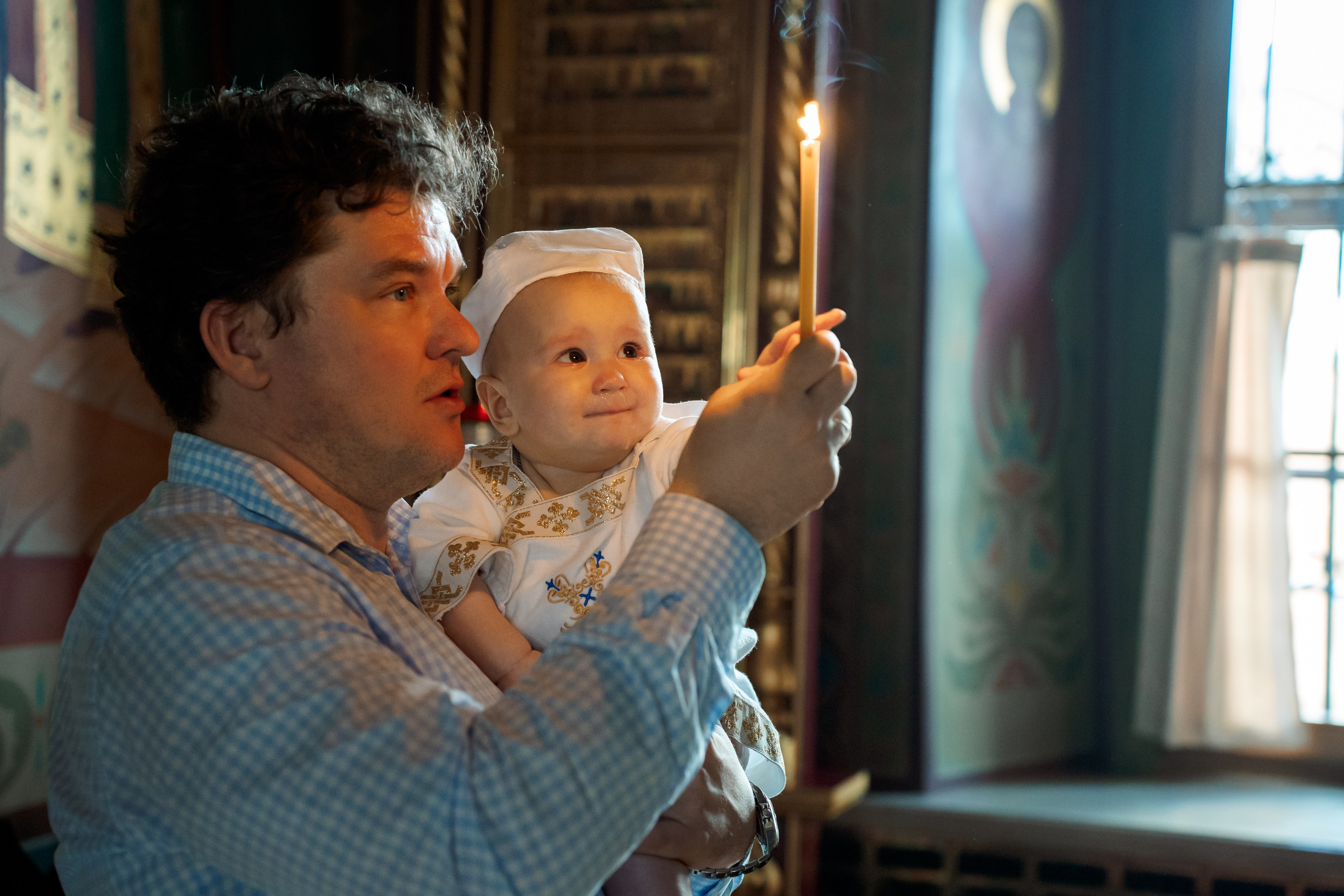 Крещение Мирона. Фотограф Казакова Анастасия