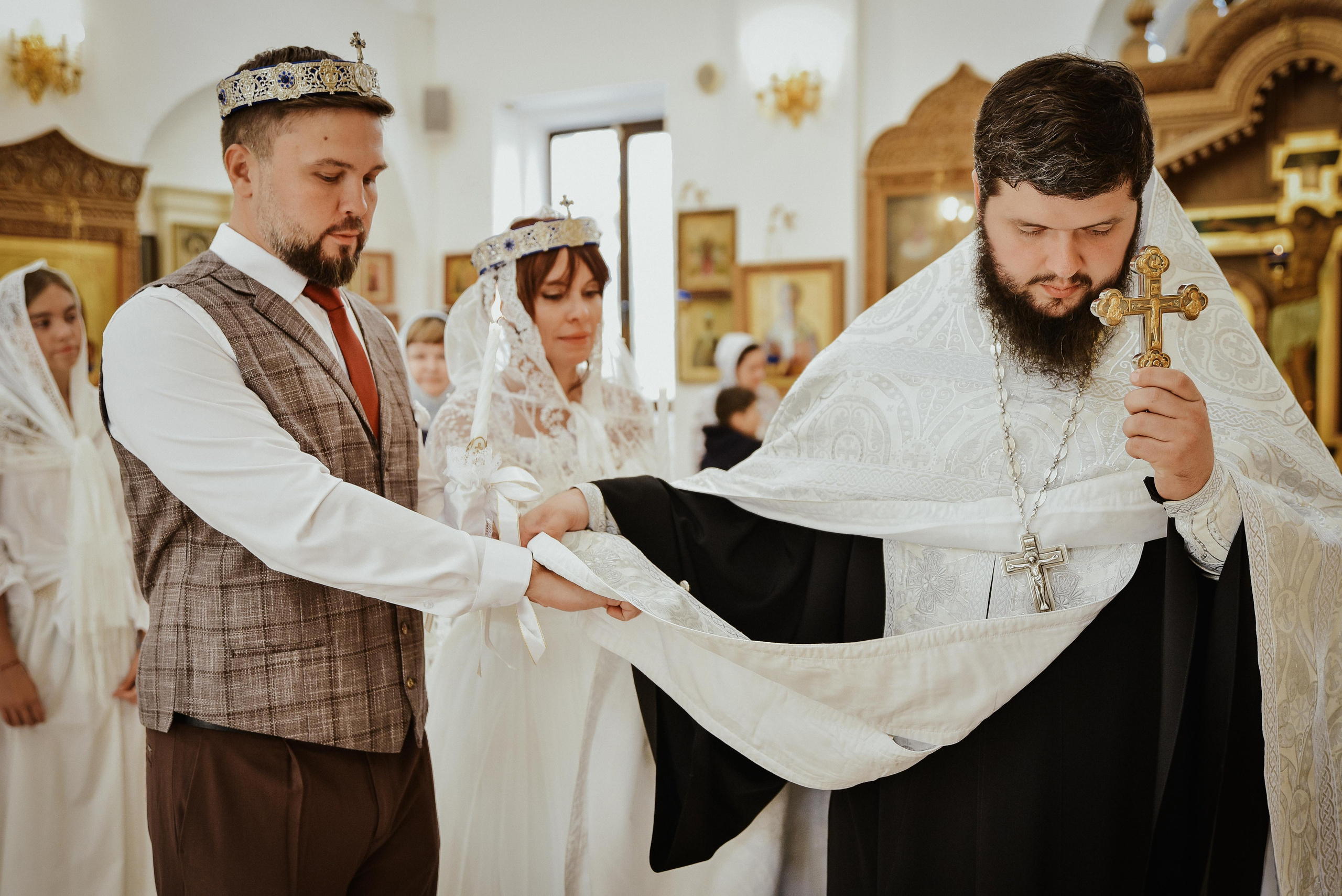 Елизавета и Иван. Венчание. Детский и семейный фотограф