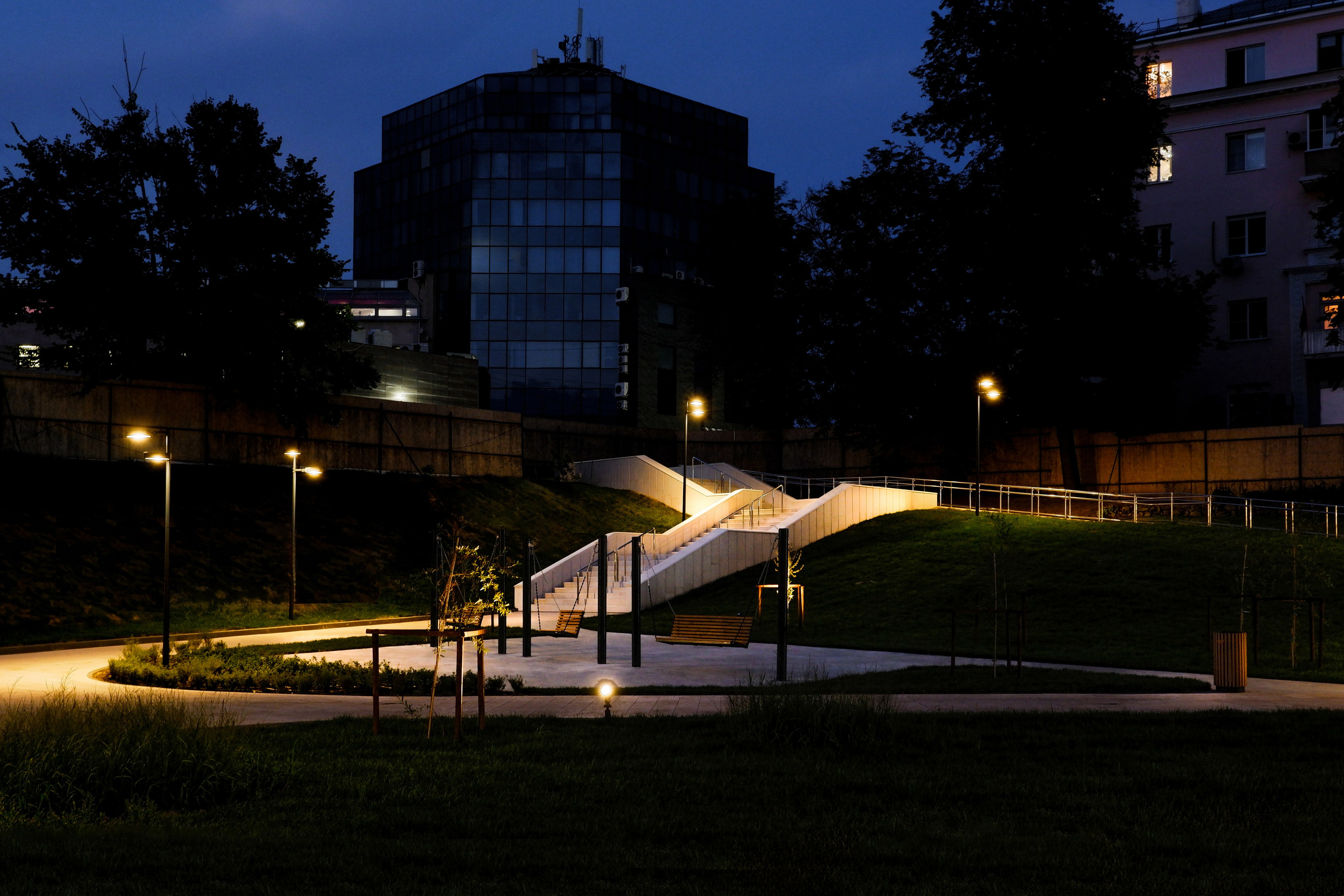 Лыбедский бульвар. Михаил Мулач | Архитектурный фотограф