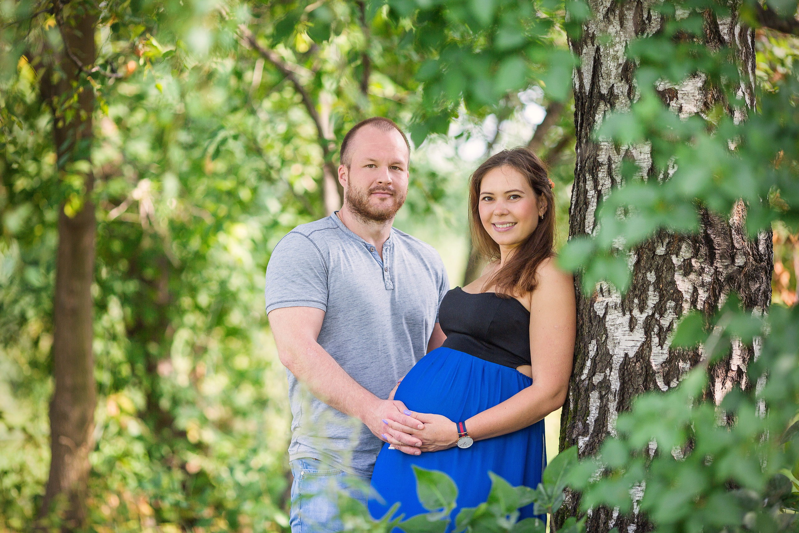 Наташа и Андрей. Фотограф на Крещение, семейный фотограф в Москве