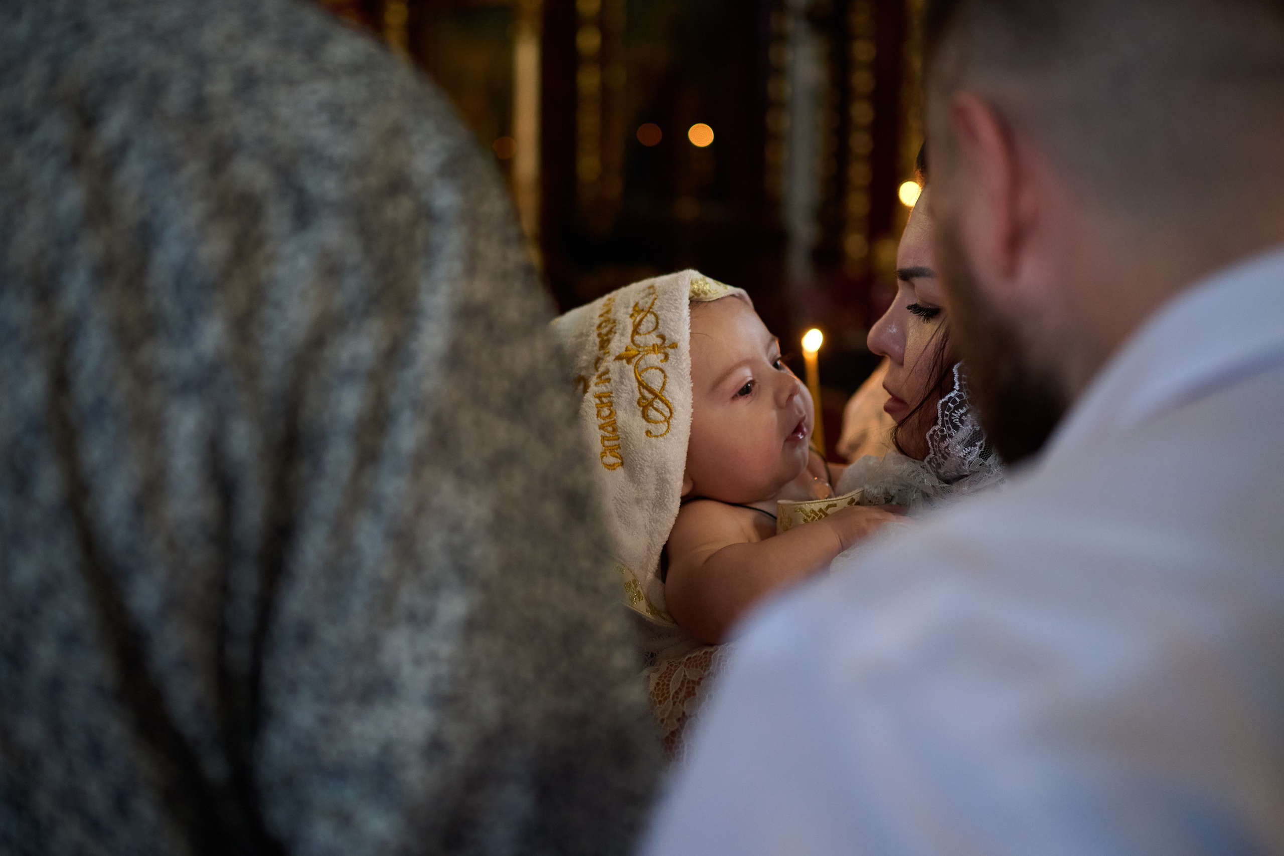 Фотосъемка крещения Саши. Профессиональный фотограф Старый Оскол, Губкин — свадьба, венчание, крещение, юбилей и день рождения