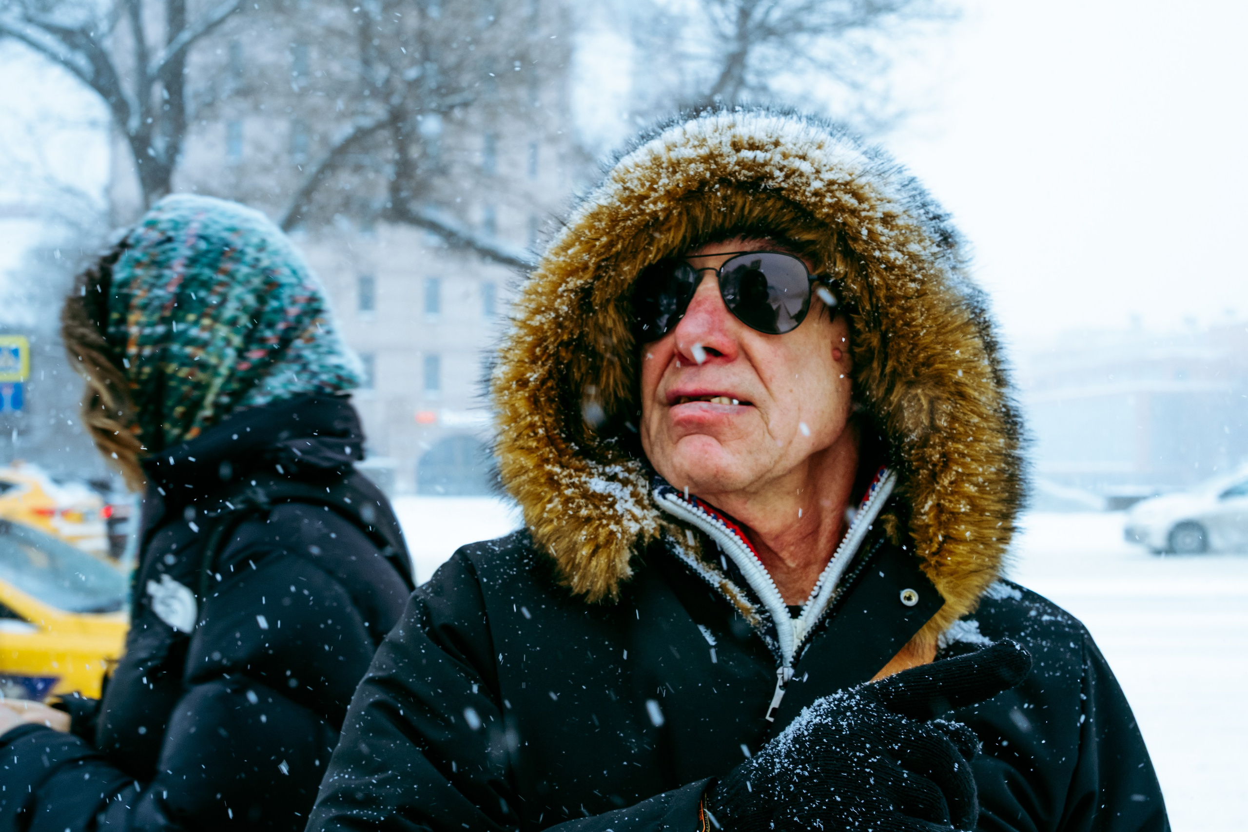 Street: снежная Москва