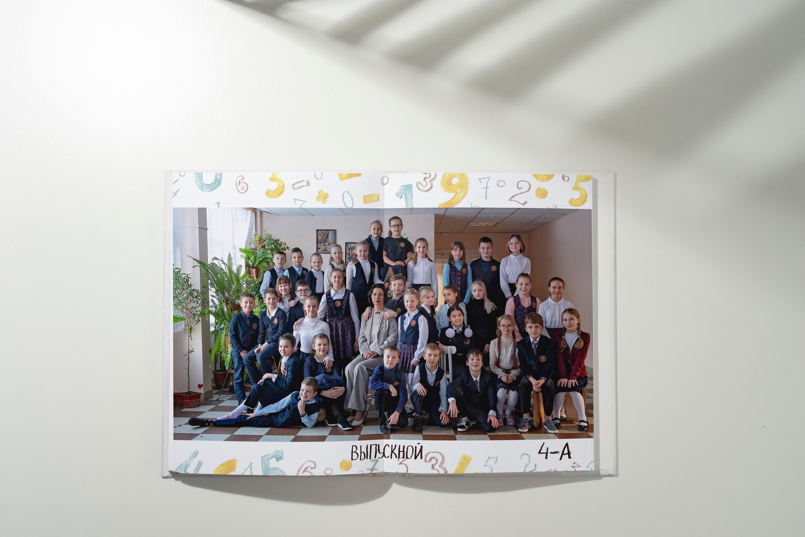 Выпускной альбом «Цифры». Выпускные альбомы для школы и детского сада в СПб и ЛО