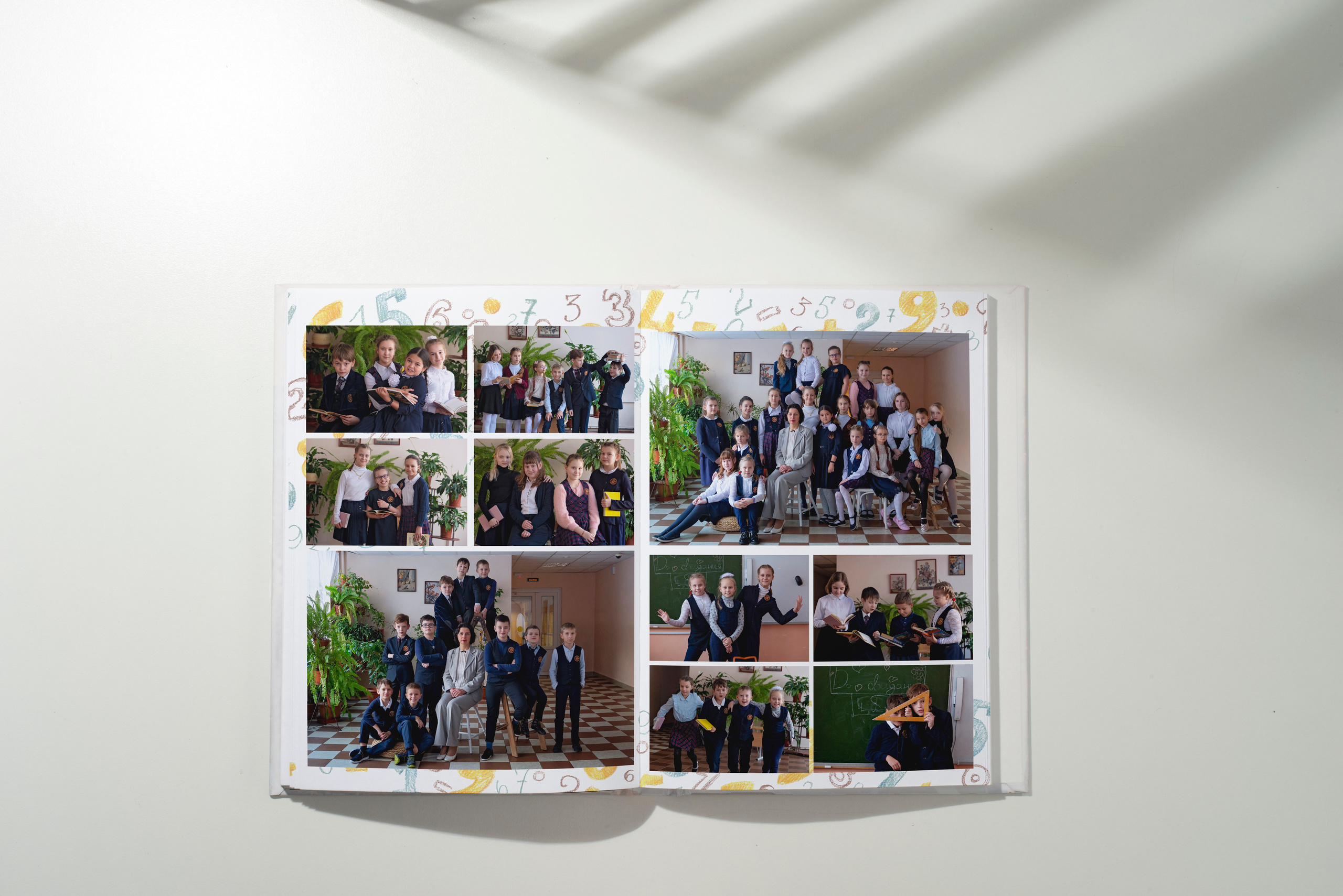 Выпускной альбом «Цифры». Выпускные альбомы для школы и детского сада в СПб и ЛО