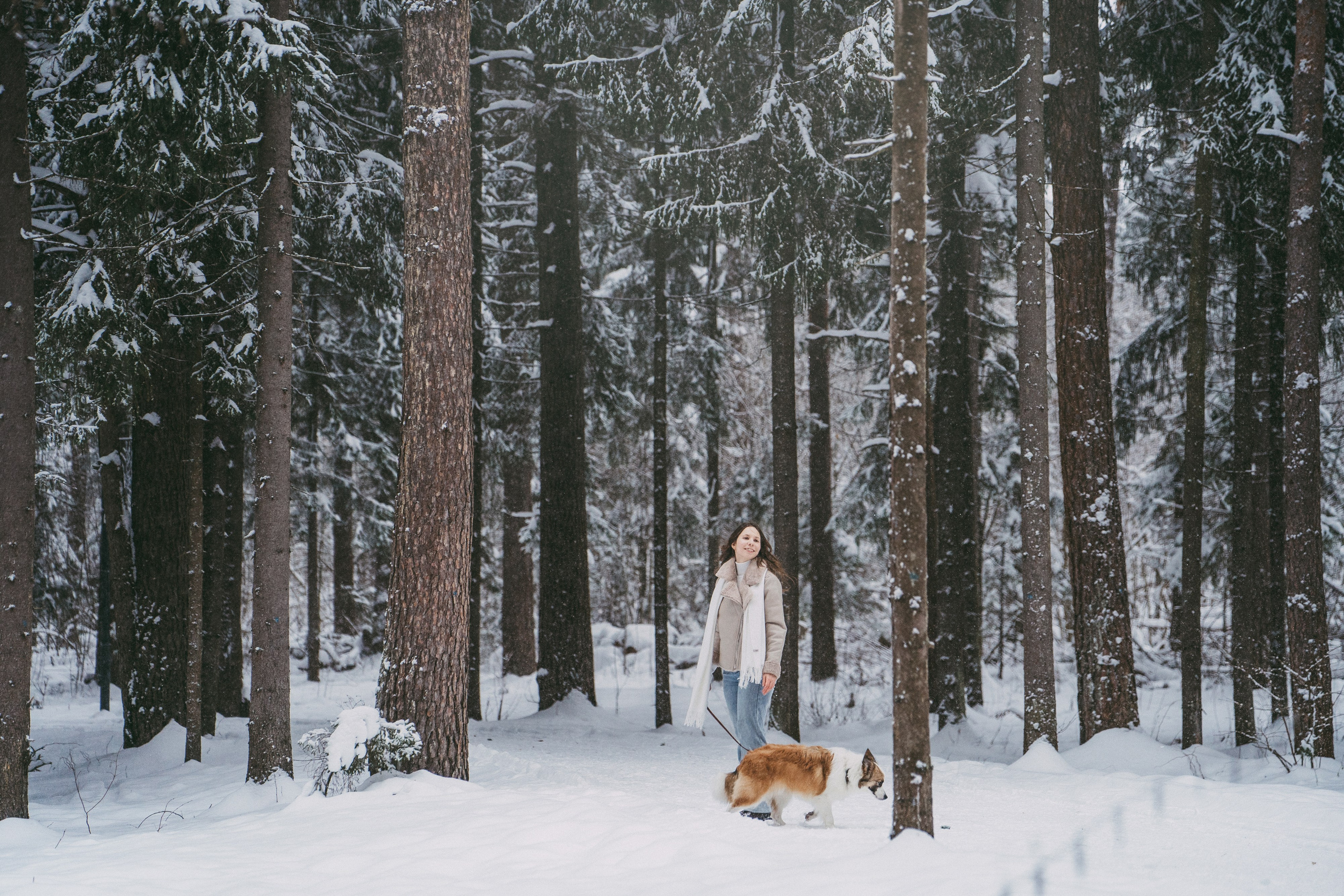 Катя, Анатолий и Елай. Фотограф анималист в Москве и Санкт-Петербурге Свиридова Анна