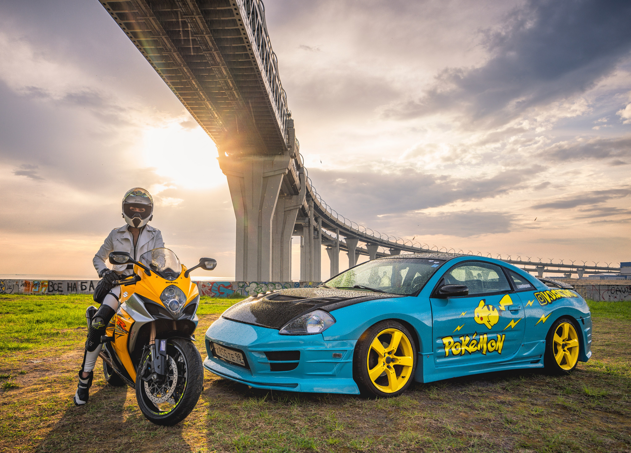 Промо Маяк Фест. Автомобильная фотография в Санкт-Петербурге