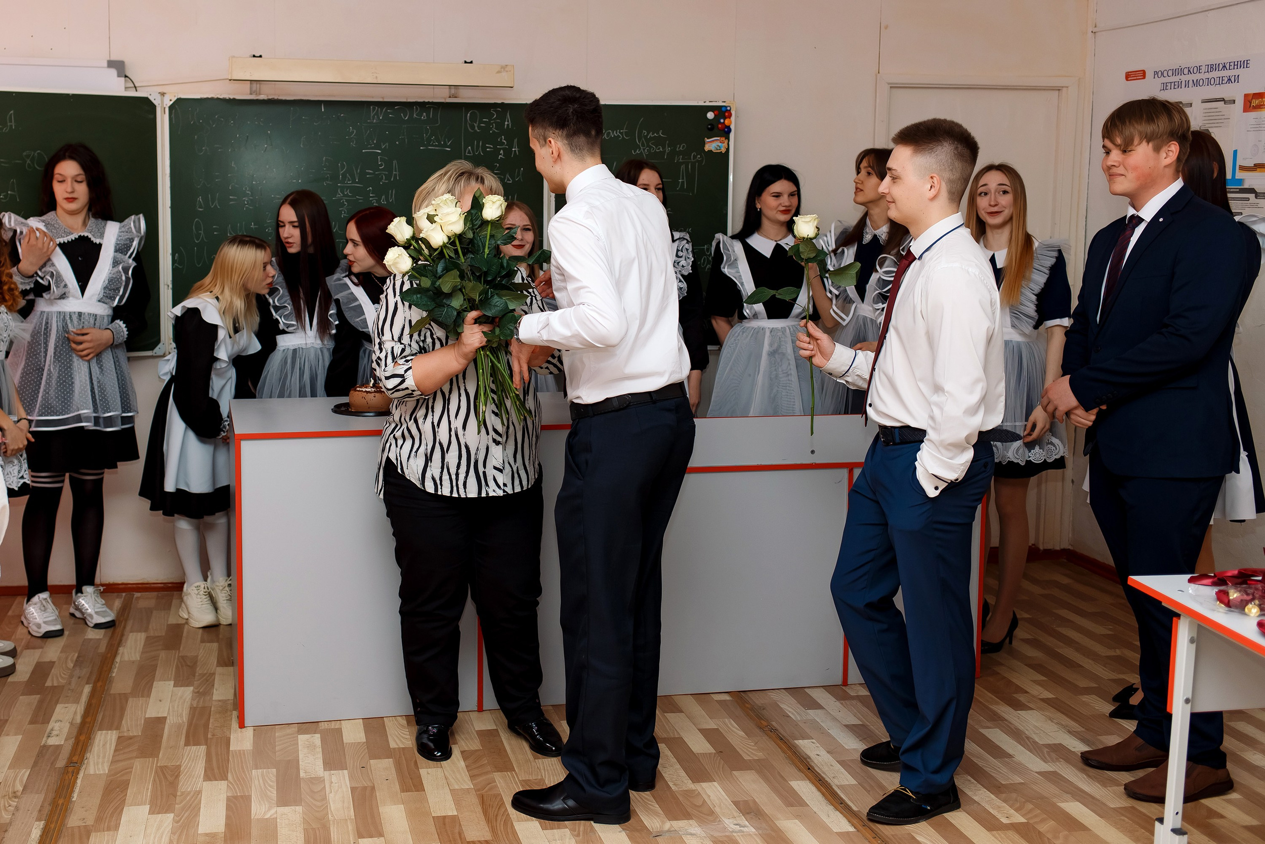 11 класс с. Барабаш. Фотограф Любовь Корниенко, Примоский край