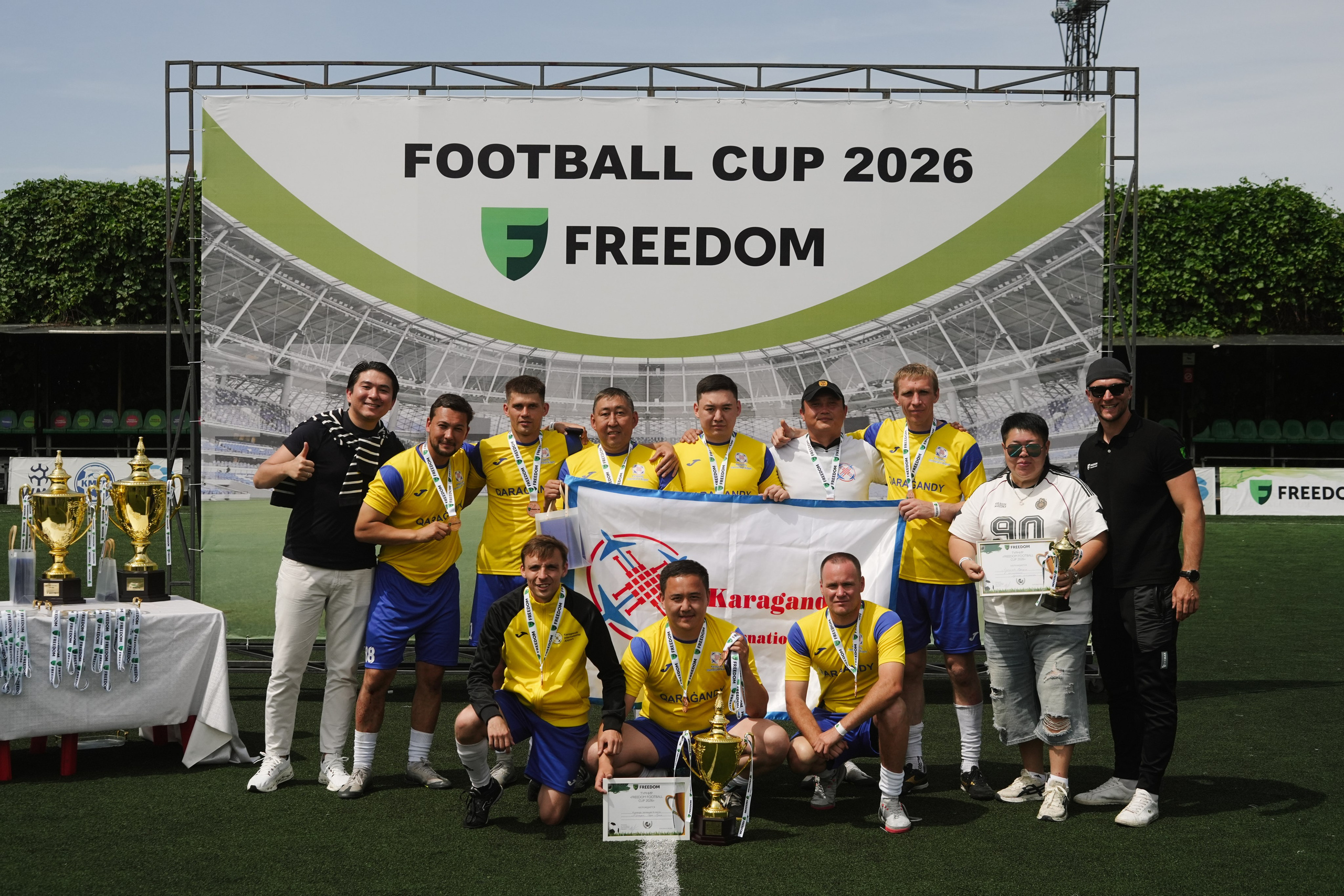 Freedom CUP 2026. Профессиональная съемка в Алматы