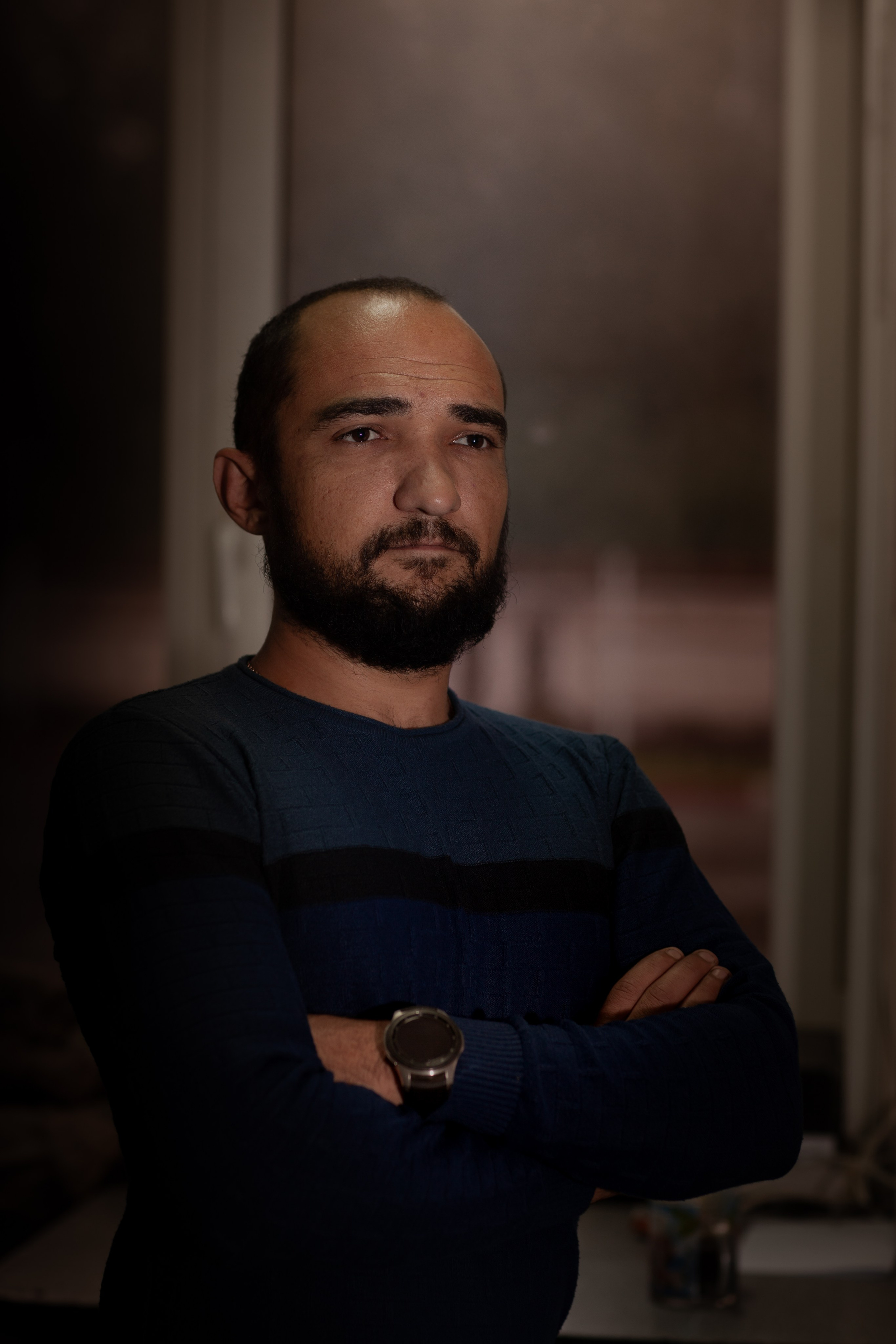 Брутальный мужской портрет. Медиапродюсер, фотограф в Минеральных Водах —Виктор Холодов