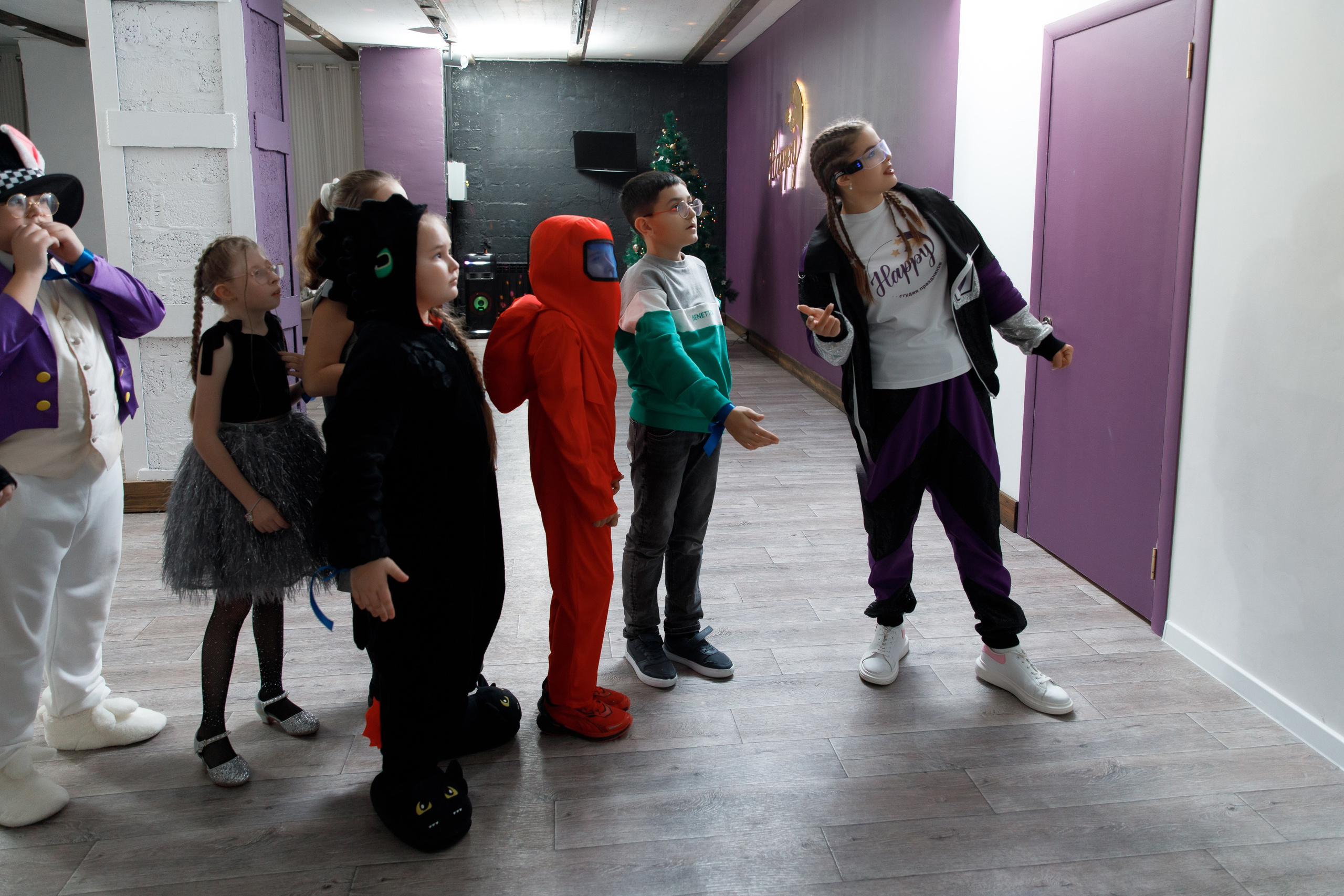 Школа «Кристалл» | Новогодняя программа. Свадебный, семейный и школьный фотограф в Сызрани Максим Баталов