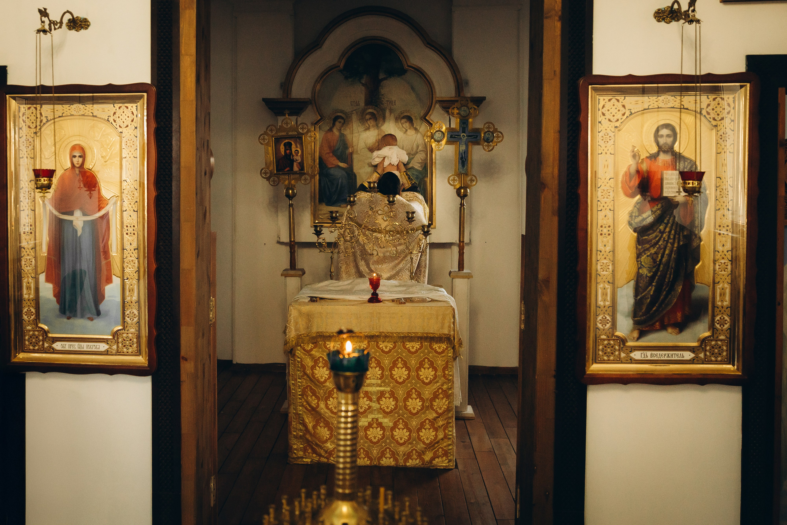 Таинство Крещения Дамира. Фотограф в Краснодаре Алла Потоцкая