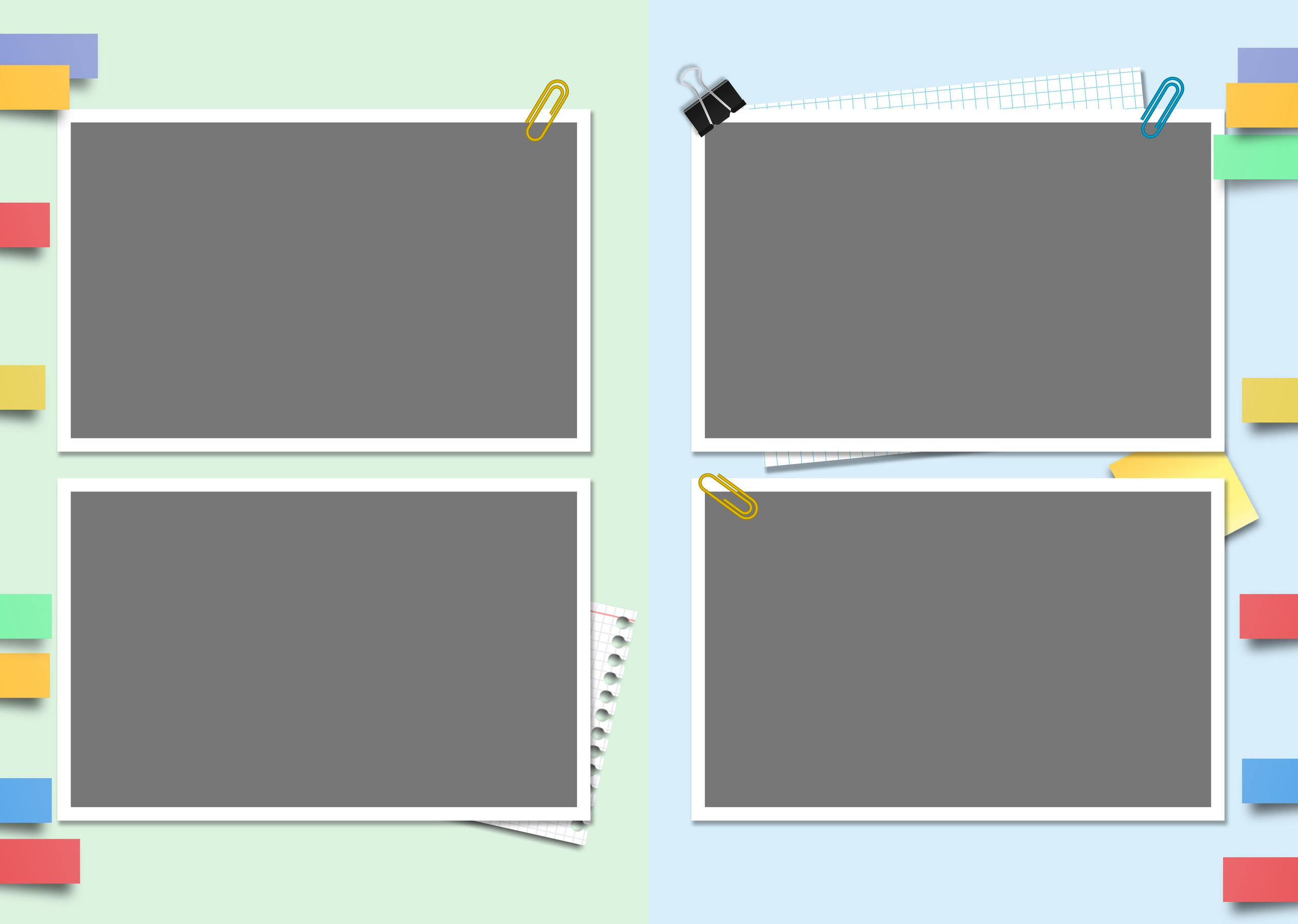 Шаблон фотокниги «Заметки на полях»
