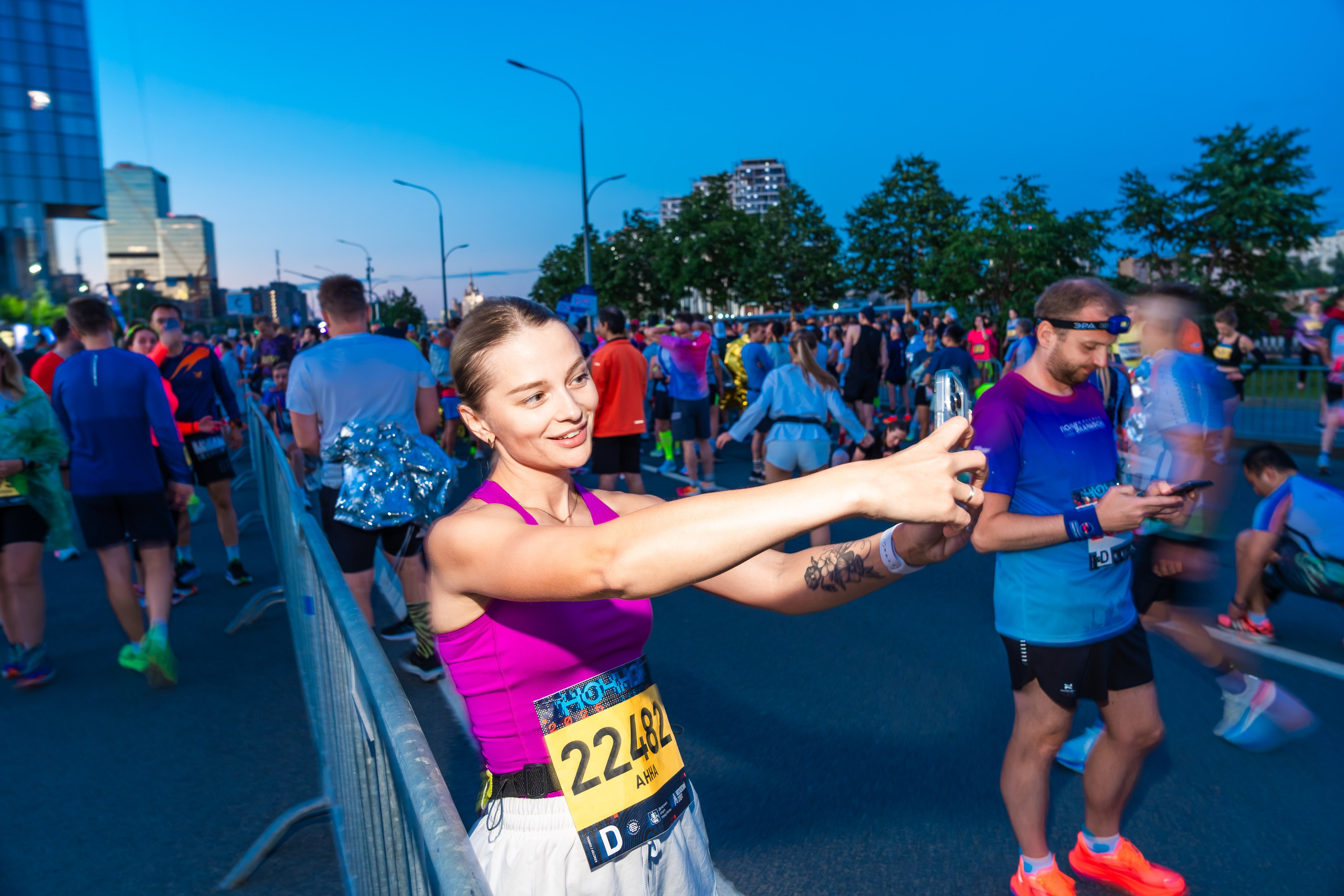 Ночной Забег. Фотограф в Москве Марченко Александр