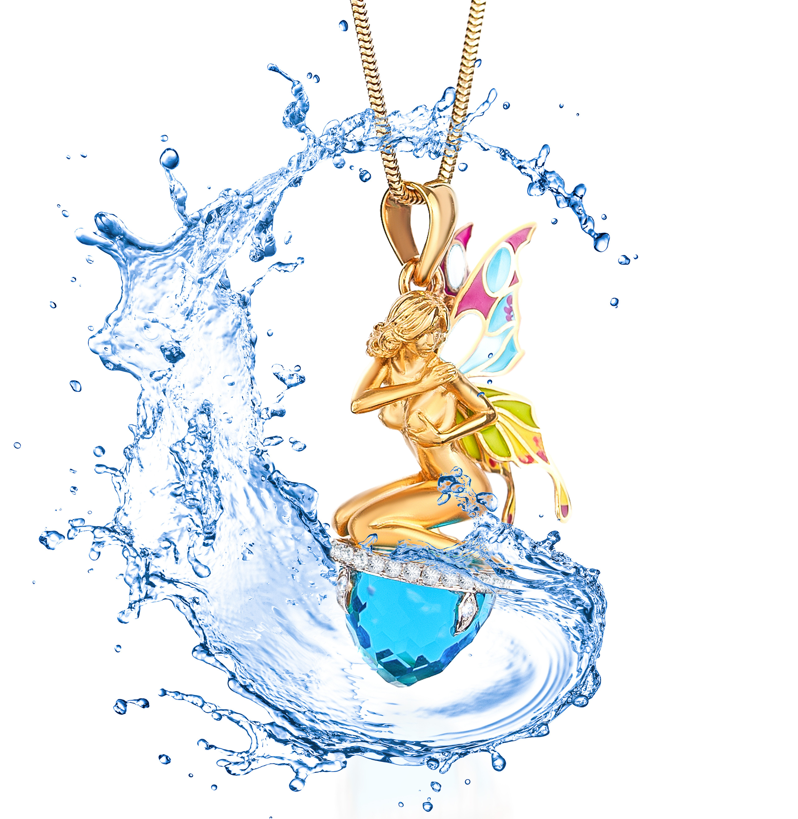 Рекламная фотосъемка ювелирных украшений в СПб Выборге и Москве.