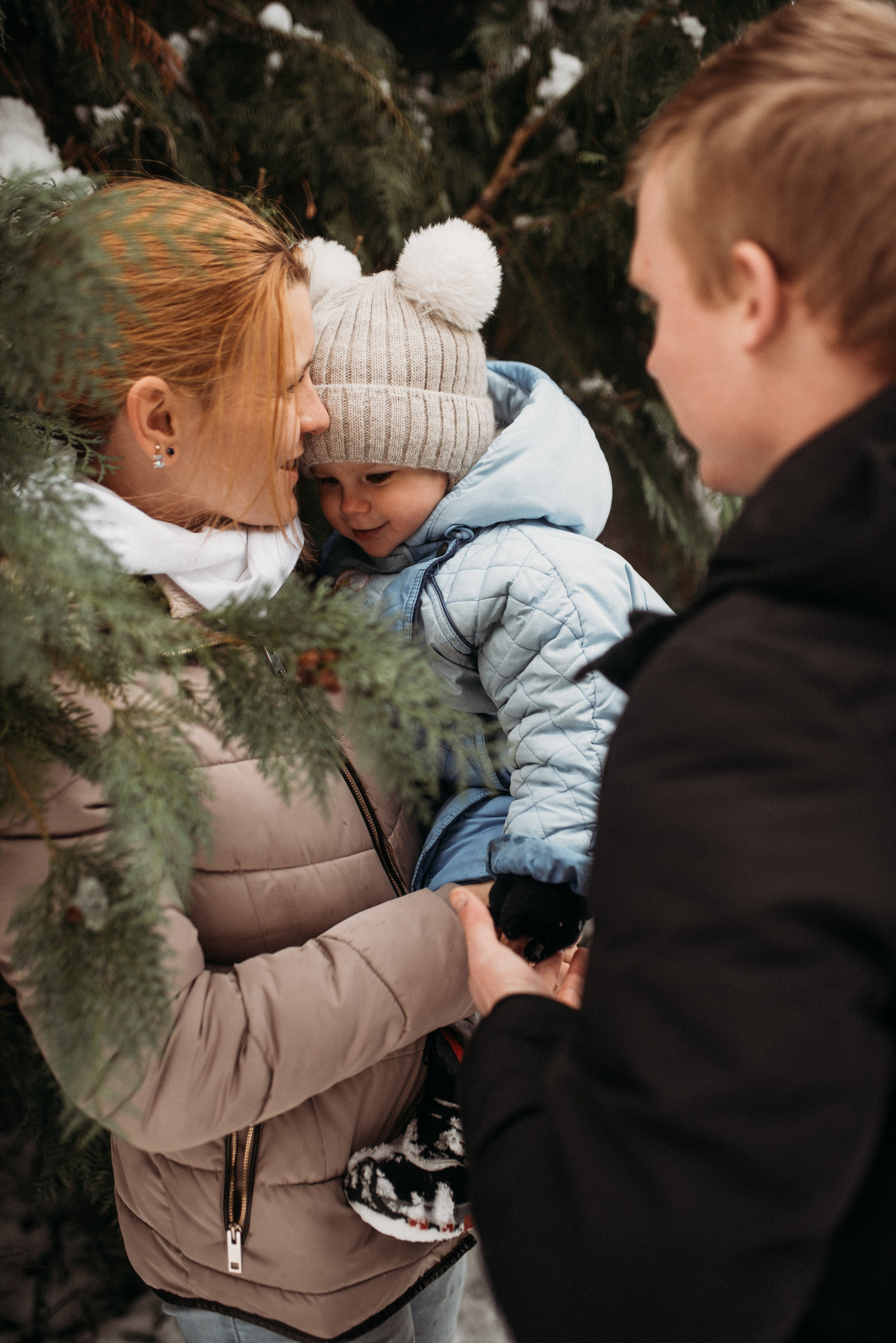 Серёжа и снег ❄️. Фотограф в Сочи — Маргарита Поганова