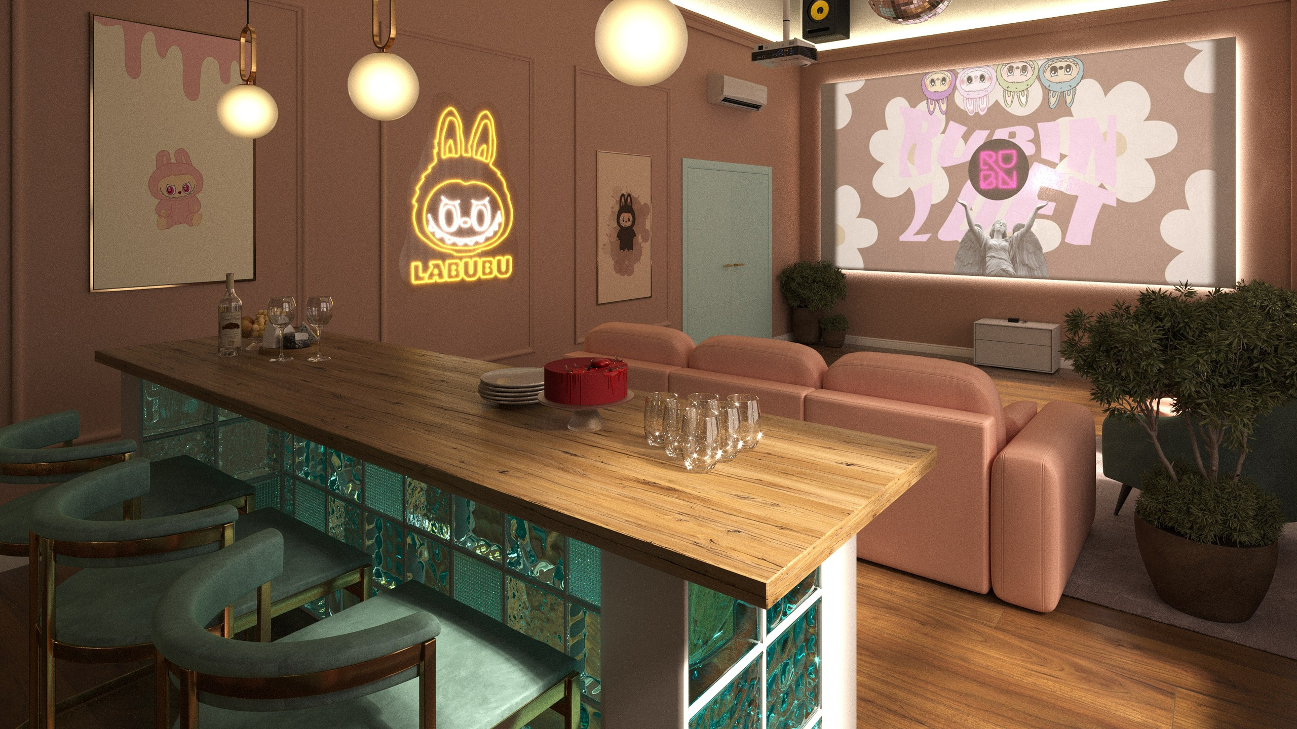 Лабубу. Аренда лофта в СПб для мероприятий