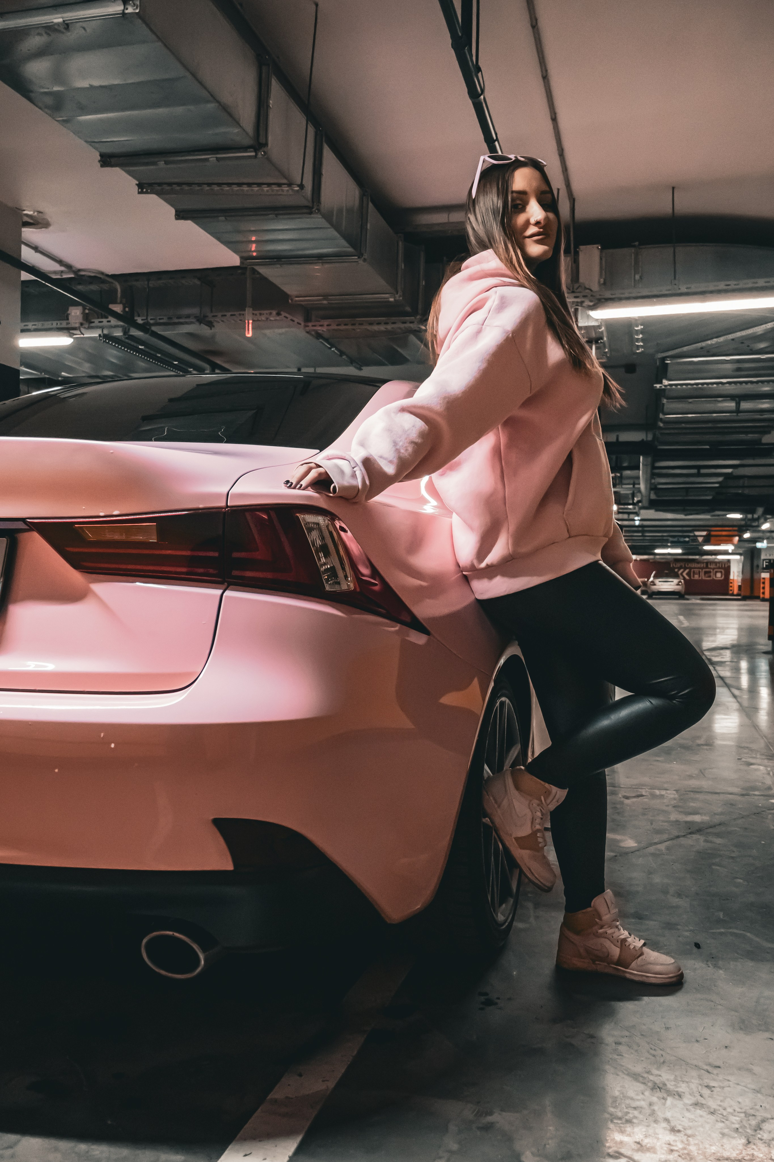 Тандем Драйва: фотосессия вас и вашего автомобиля. Алена и Lexus IS. Ирина Санрайз — Автомобильный фотограф в Москве