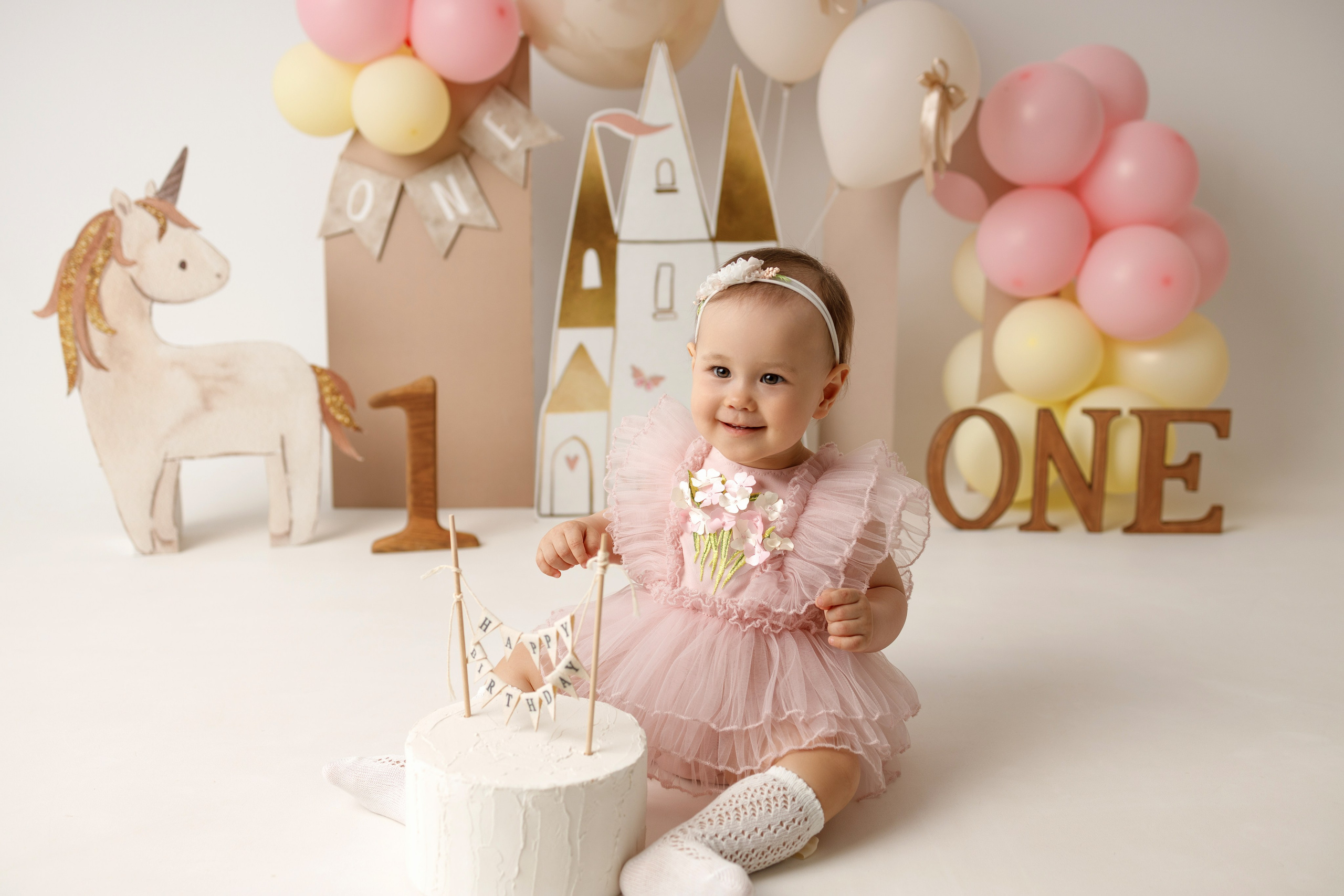 Мой первый тортик. Фотограф новорожденных в Чебоксарах Елена Смолина