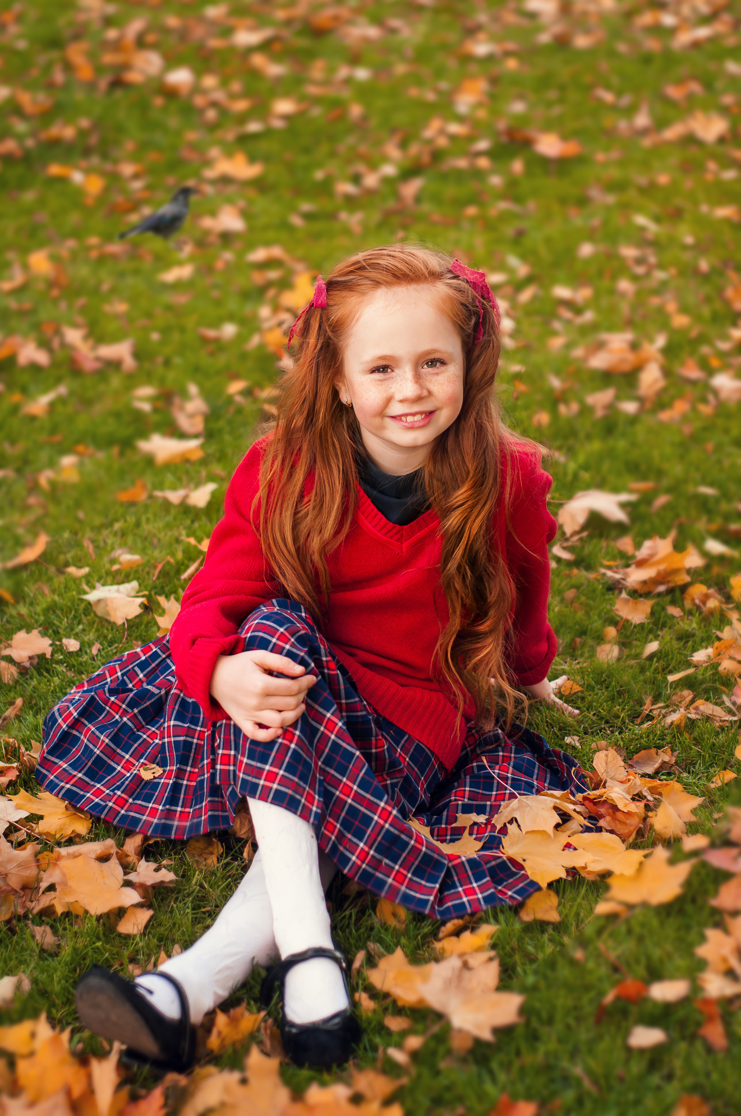 Осенняя фотосессия для Арины. Семейный и детский фотограф в Ярославле, Максимова Светлана