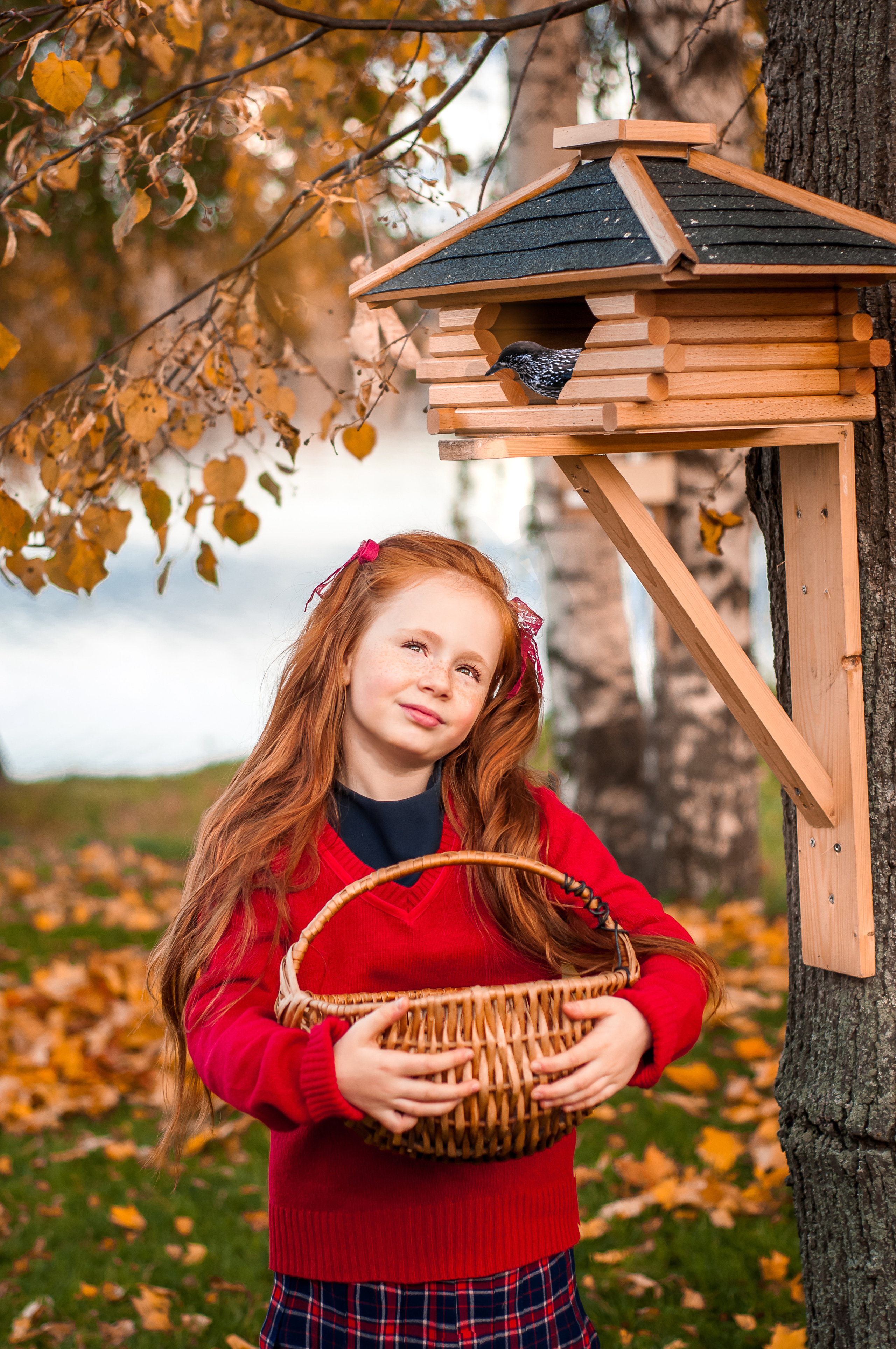 Осенняя фотосессия для Арины. Семейный и детский фотограф в Ярославле, Максимова Светлана