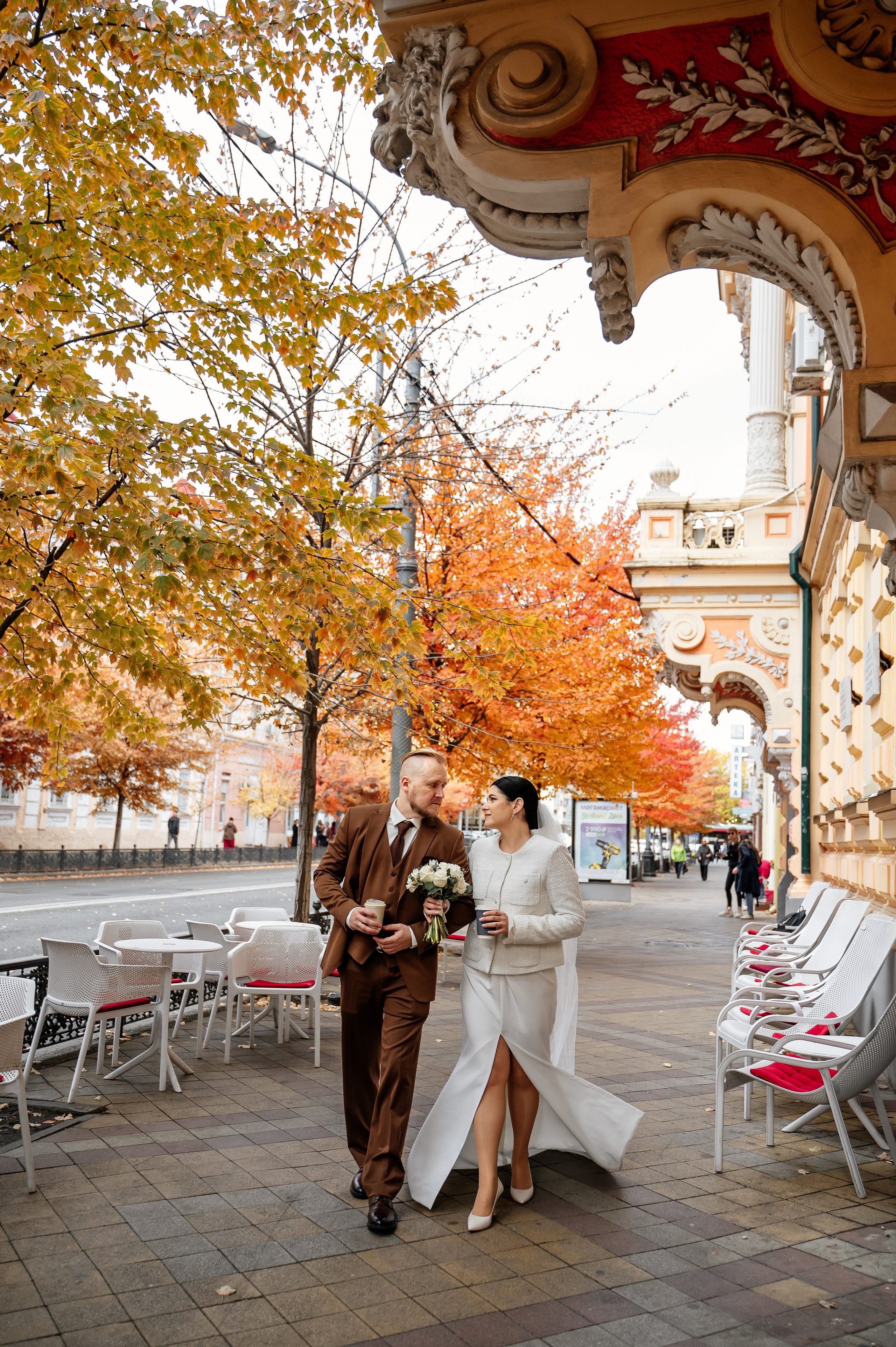 Ноябрь пахнет корицей. Свадебный фотограф в Краснодаре и Сочи Комолова Екатерина