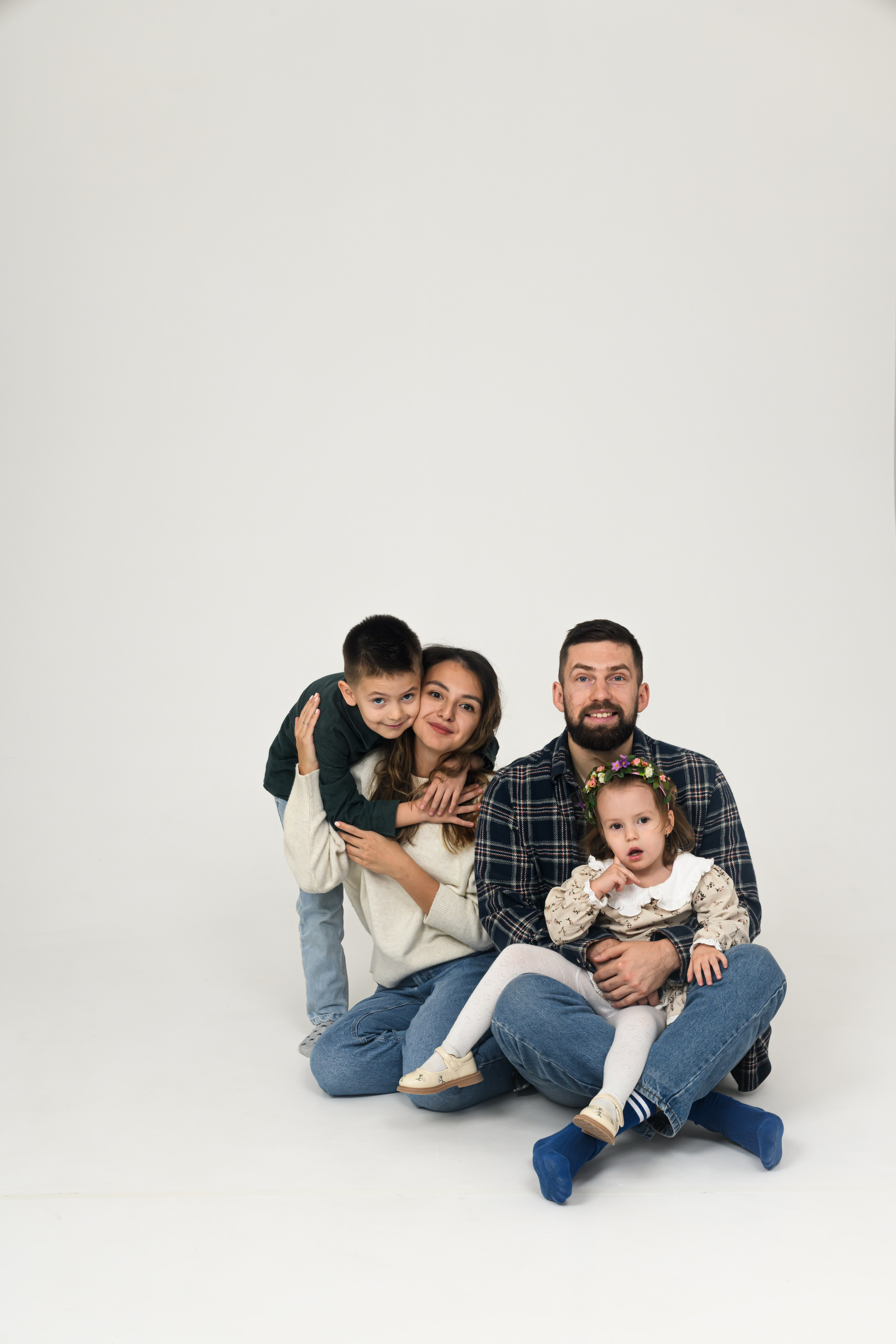 С семьей и друзьями. ON студия автопортрета в Москве