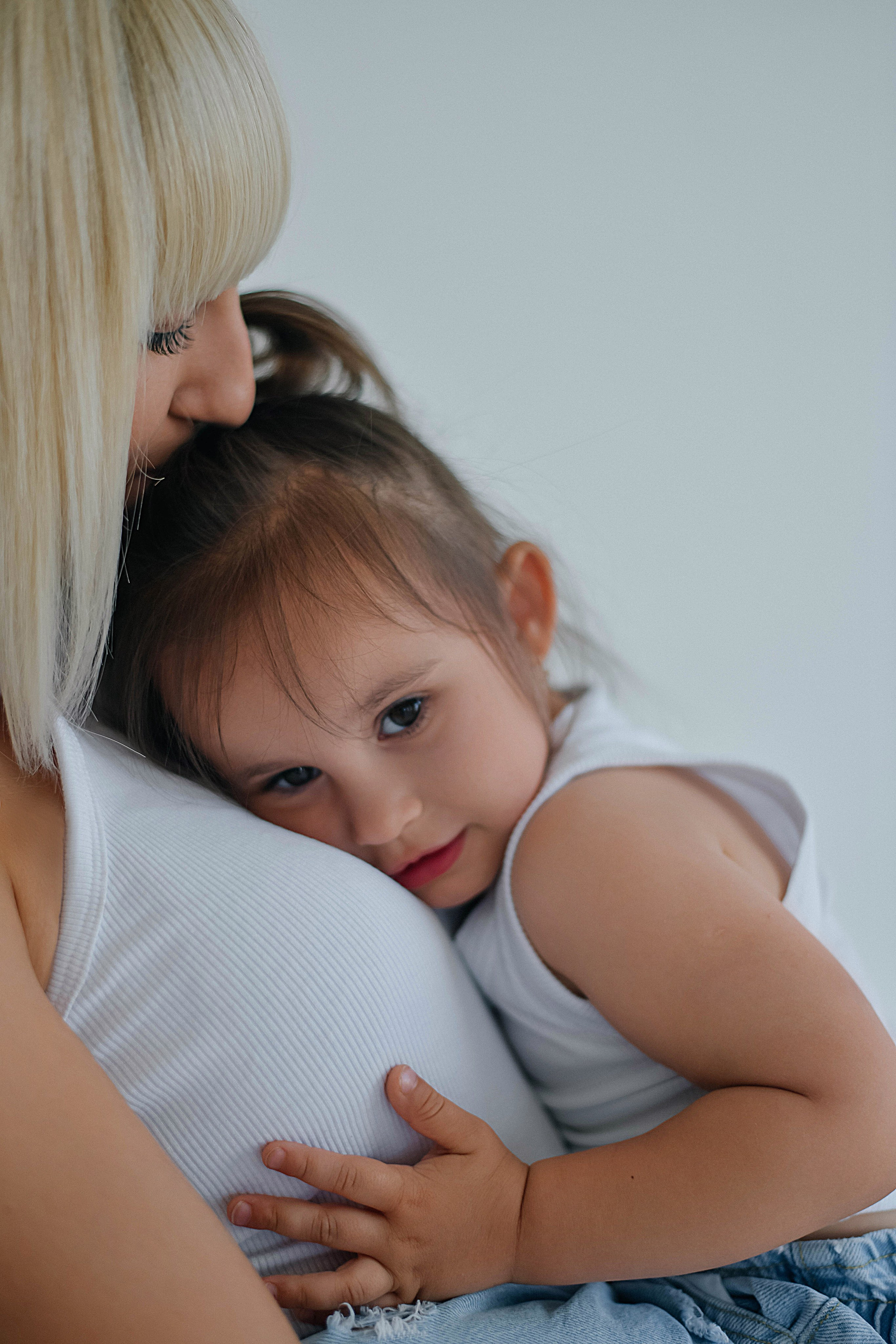 Мама и дочка студийная. Фотограф Подольск