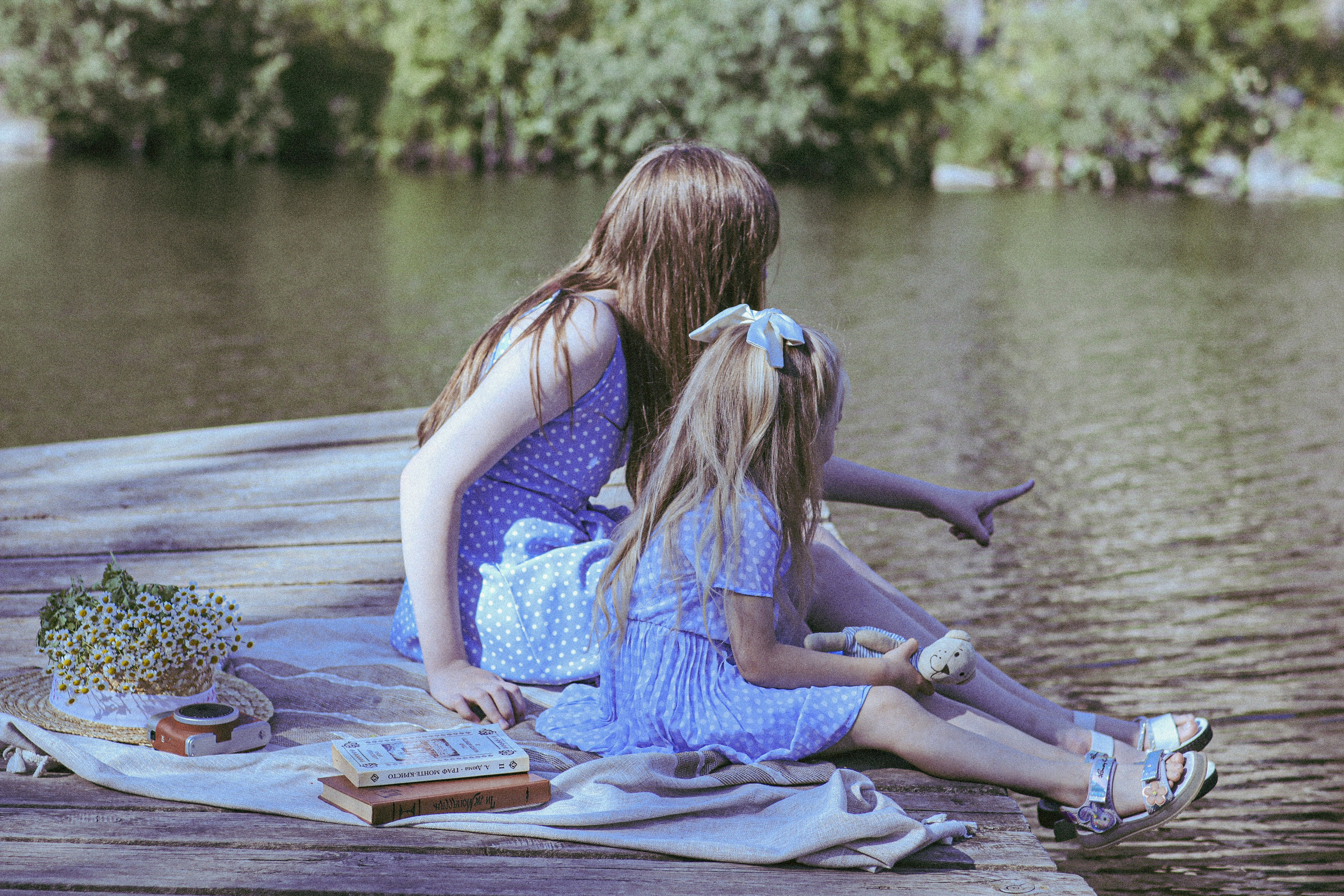 На плотике. София Мазаева