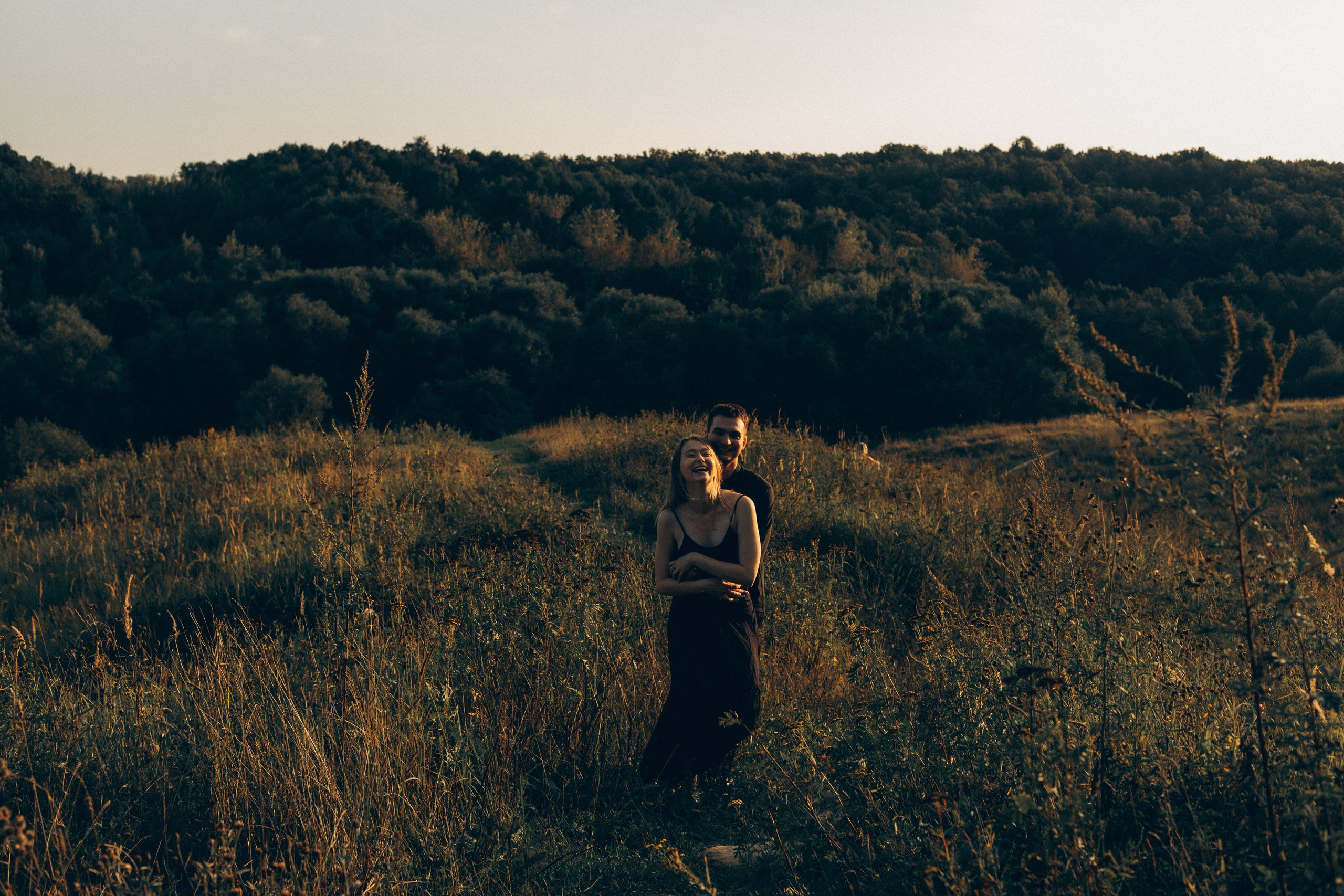 На закате. Семейный фотограф Москва Наталия Осьмакова