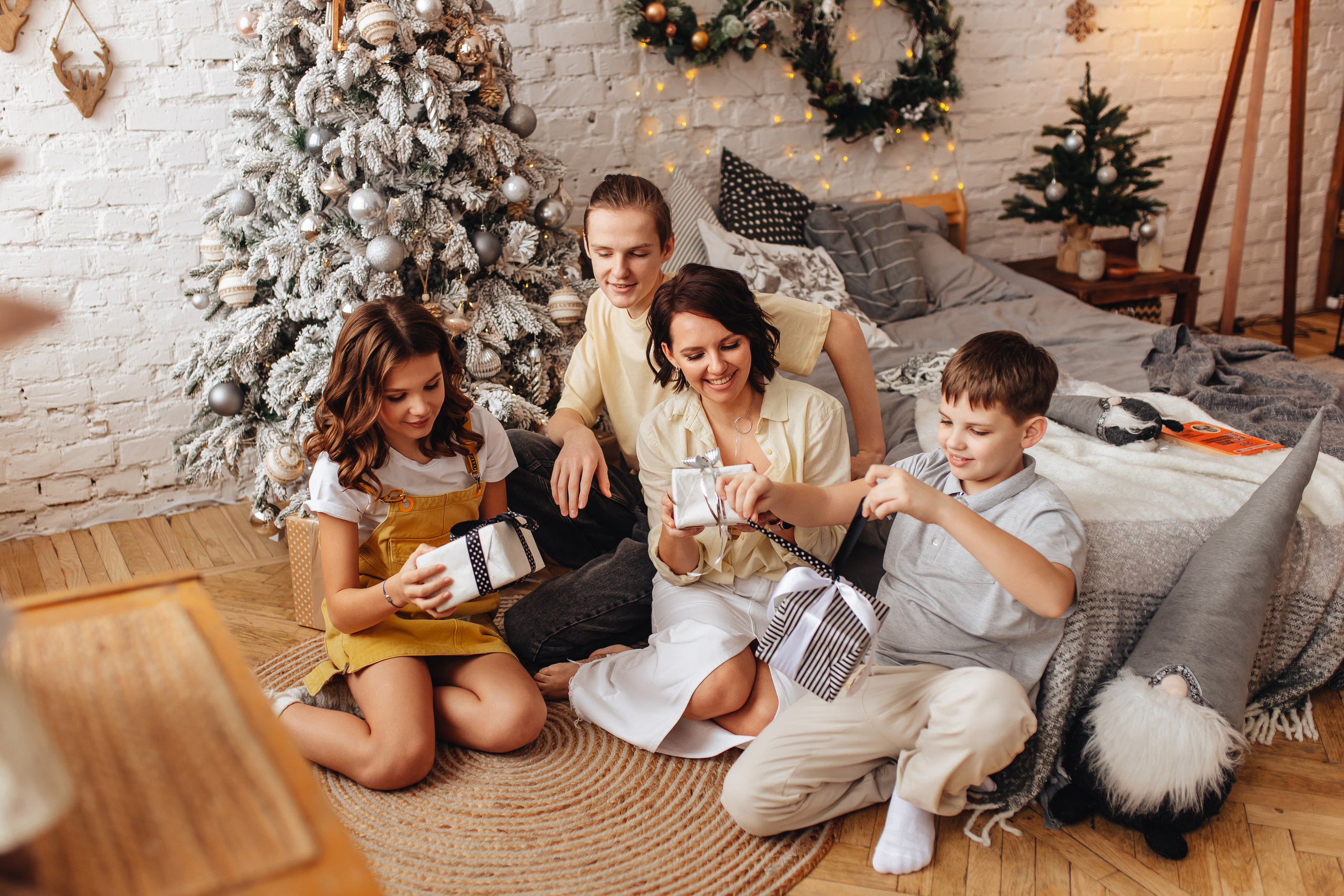 Новогодние Стрельцовы. Свадебный и семейный фотограф в Туле и области Маша Костина