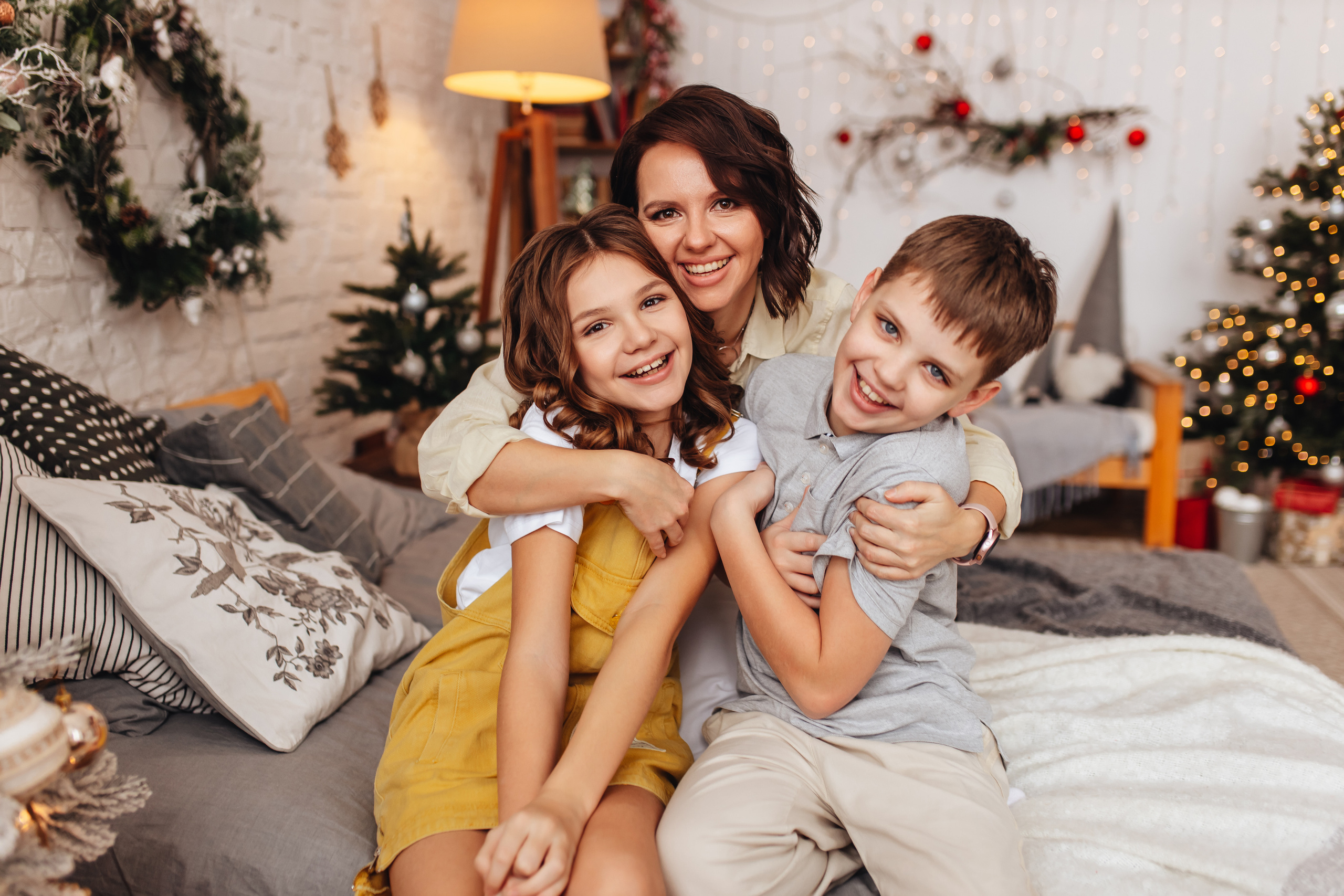 Новогодние Стрельцовы. Свадебный и семейный фотограф в Туле и области Маша Костина