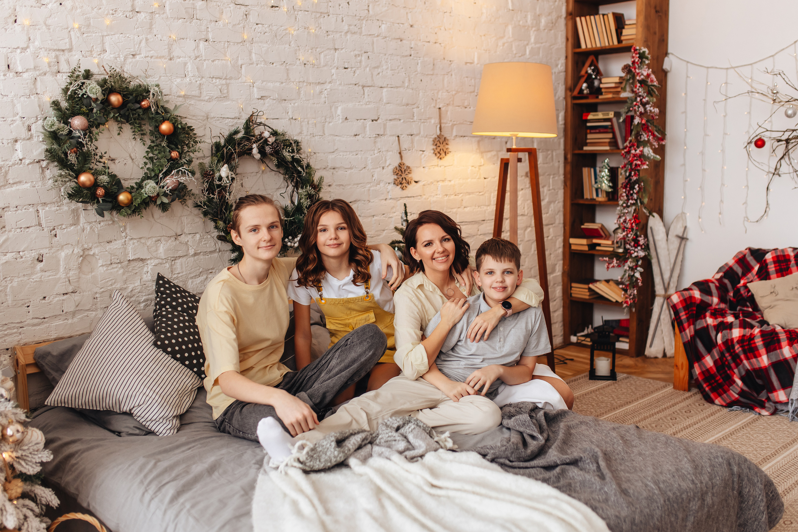 Новогодние Стрельцовы. Свадебный и семейный фотограф в Туле и области Маша Костина